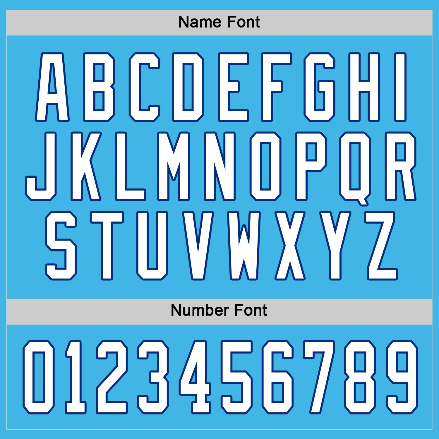 Custom Sky Blue White-Royal Hockey Jersey view 4