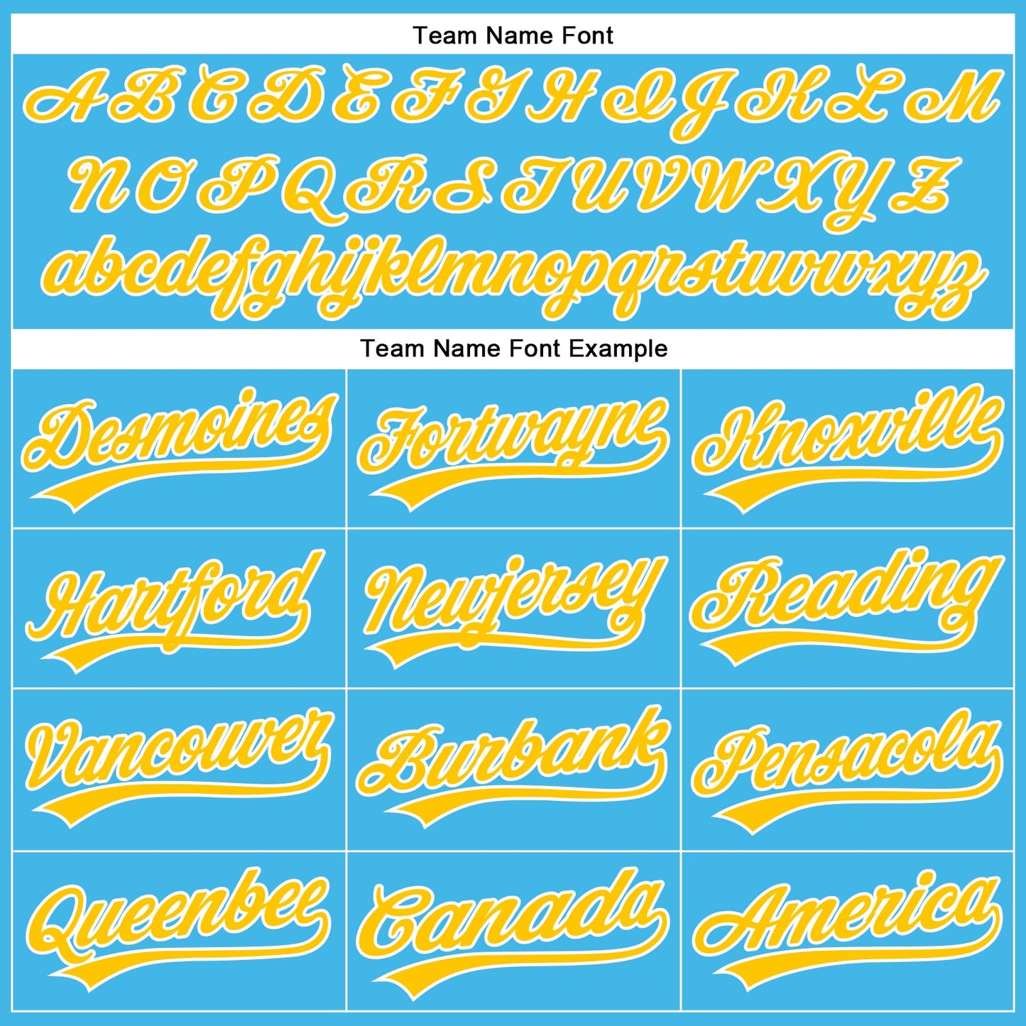 Custom Sky Blue Yellow-White Authentic Baseball Jersey view 4