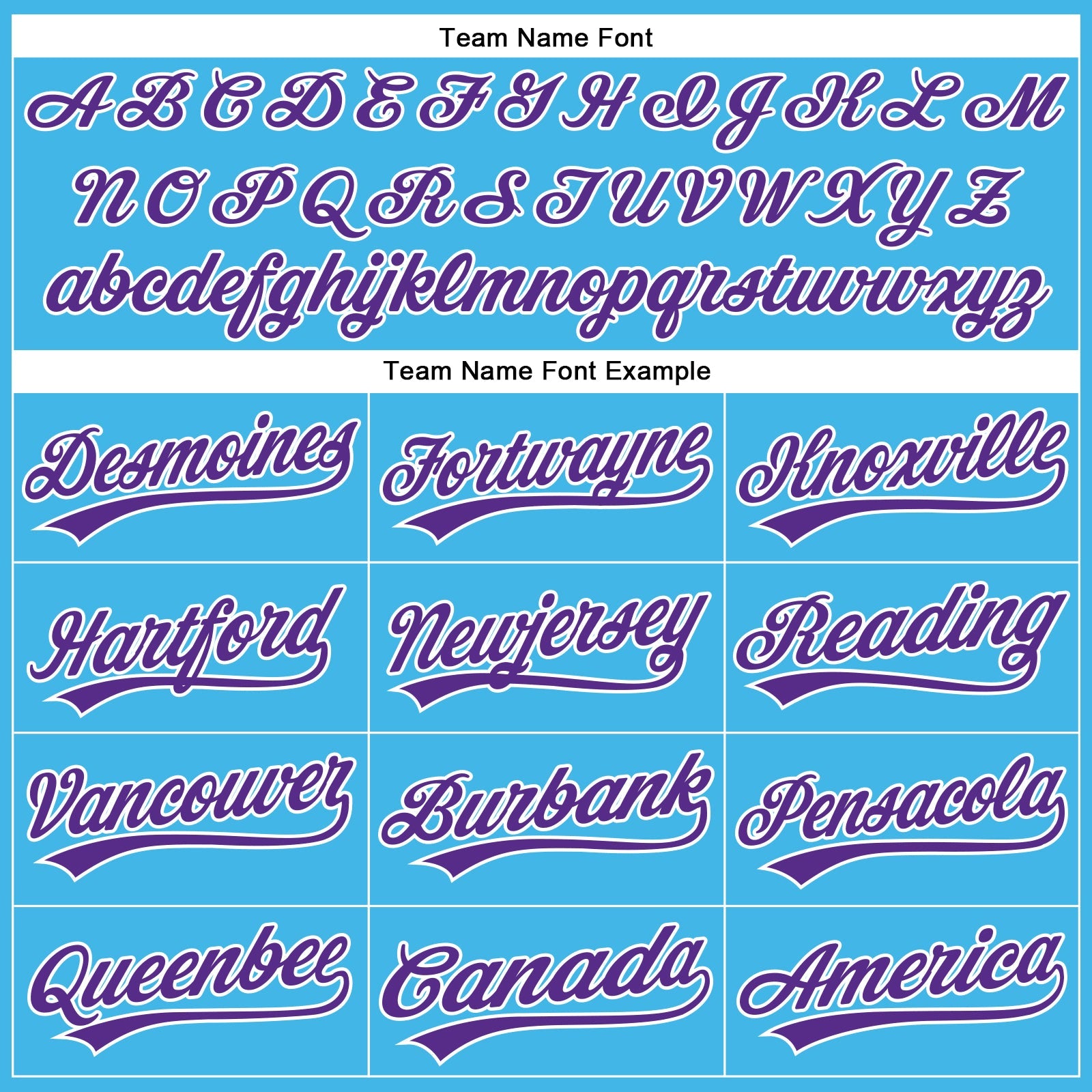 Custom Sky Blue Purple-White Authentic Baseball Jersey view 4