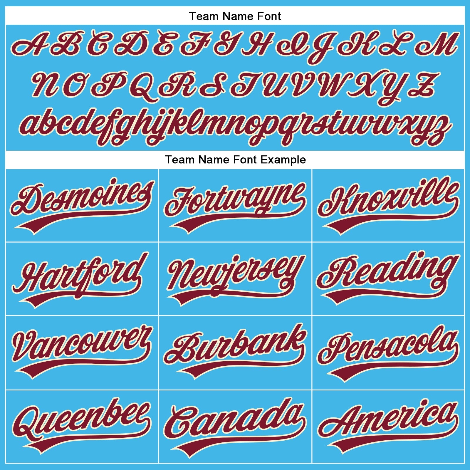 Custom Sky Blue Crimson-Cream Authentic Baseball Jersey view 4