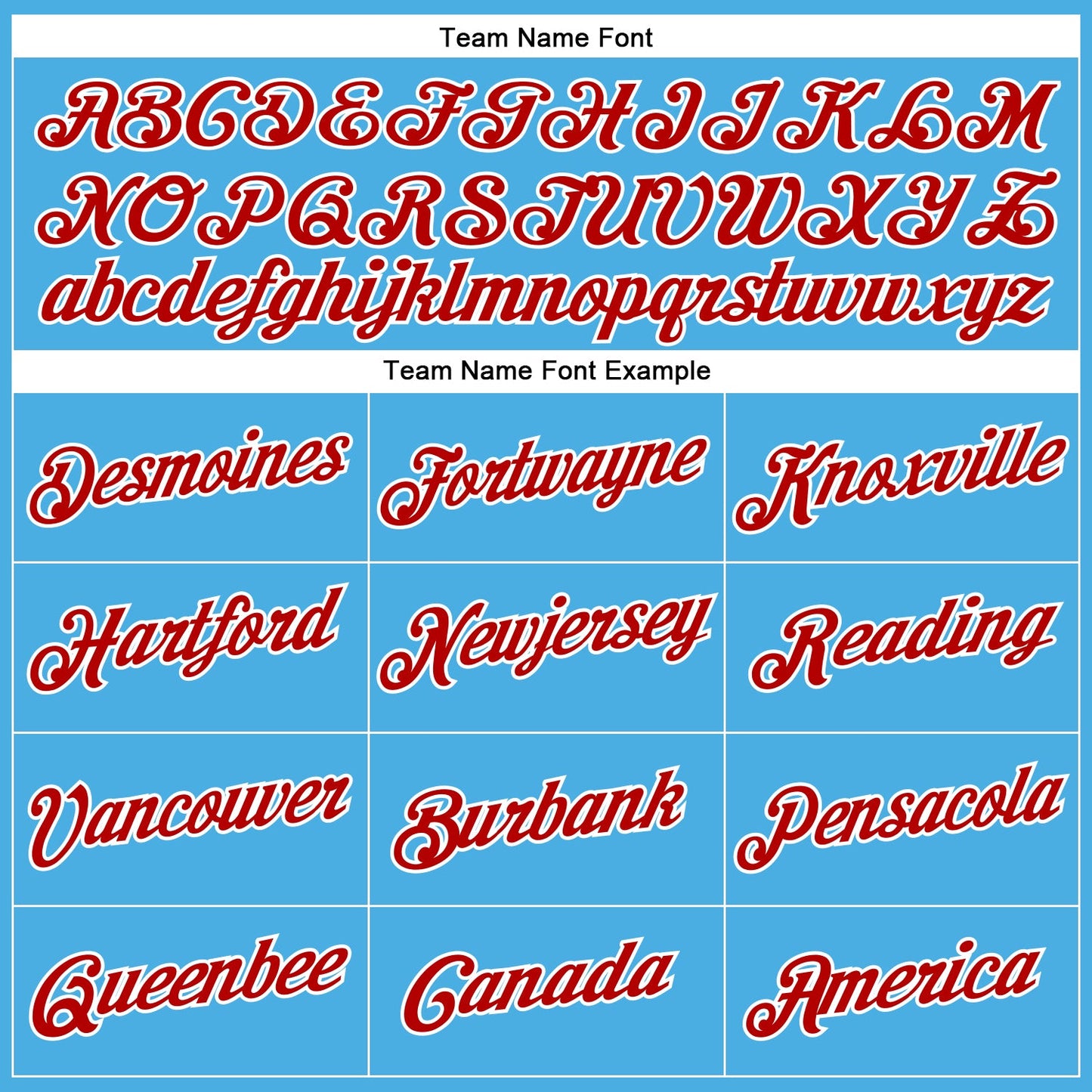 Custom Sky Blue Red-White Performance T-Shirt view 3