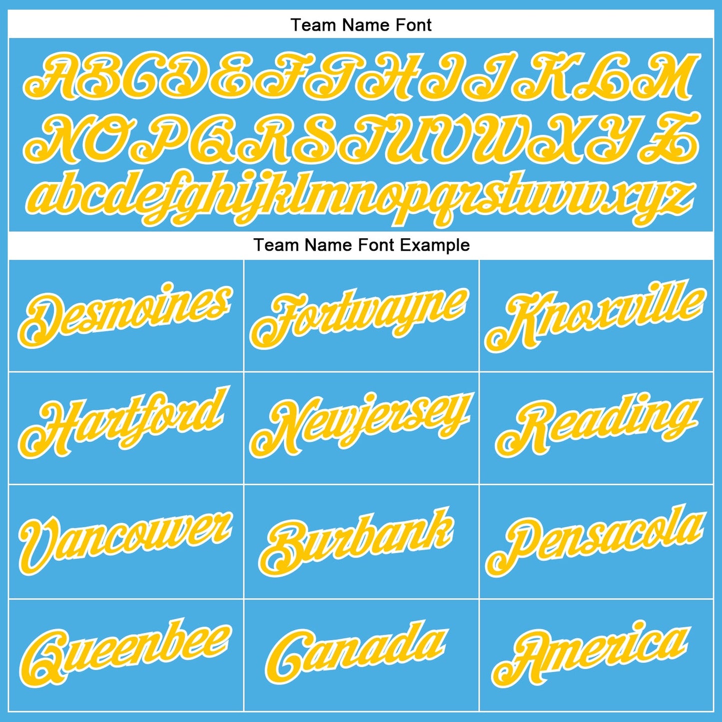 Custom Sky Blue Yellow-White Performance T-Shirt view 3