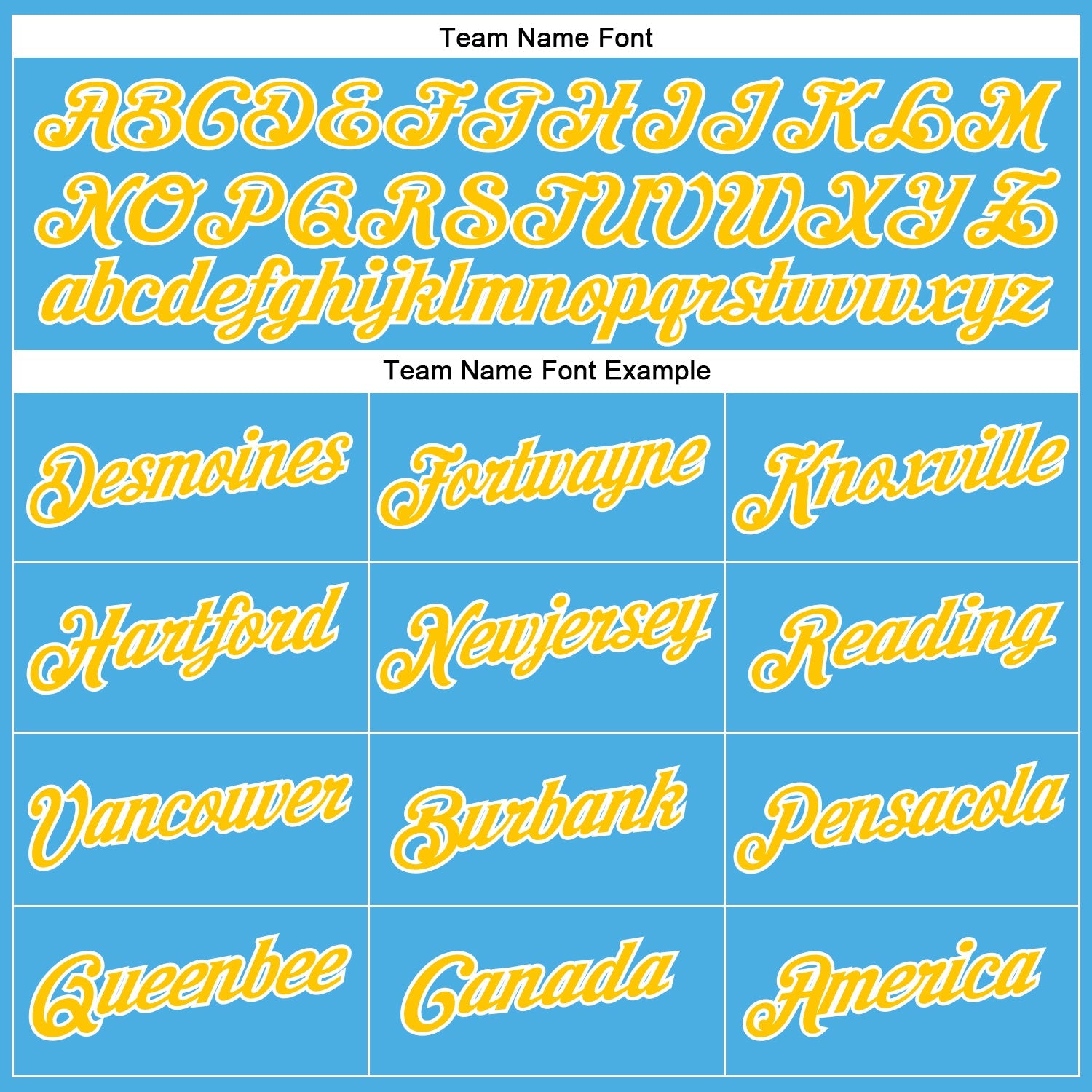 Custom Sky Blue Yellow-White Performance T-Shirt view 3