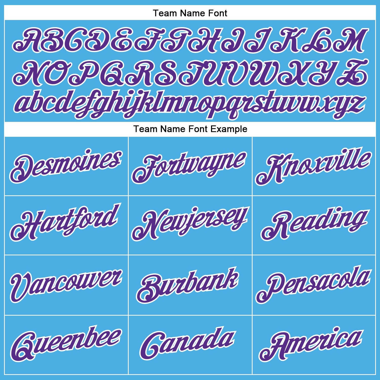 Custom Sky Blue Purple-White Performance T-Shirt view 3