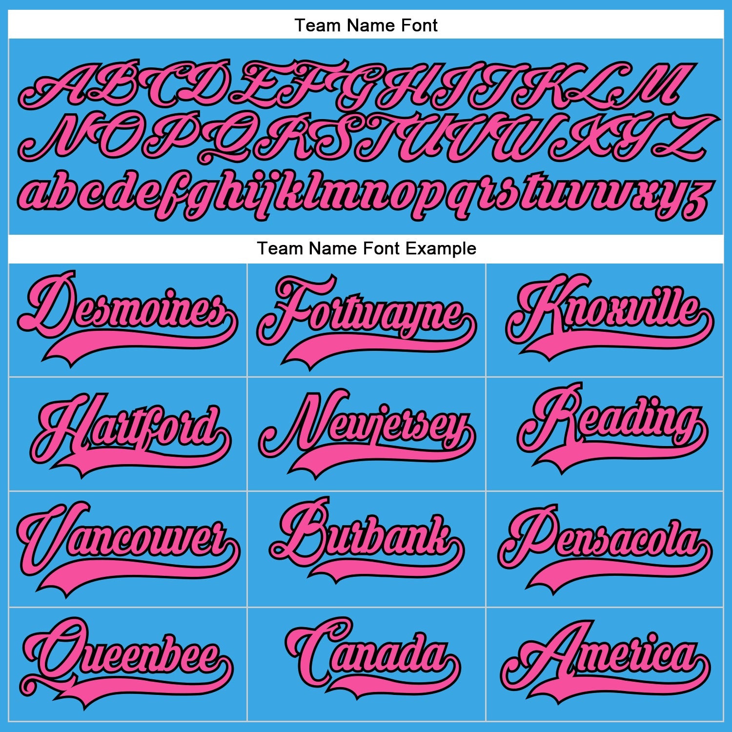 Custom Sky Blue Pink-Black Hockey Lace Neck Jersey view 4