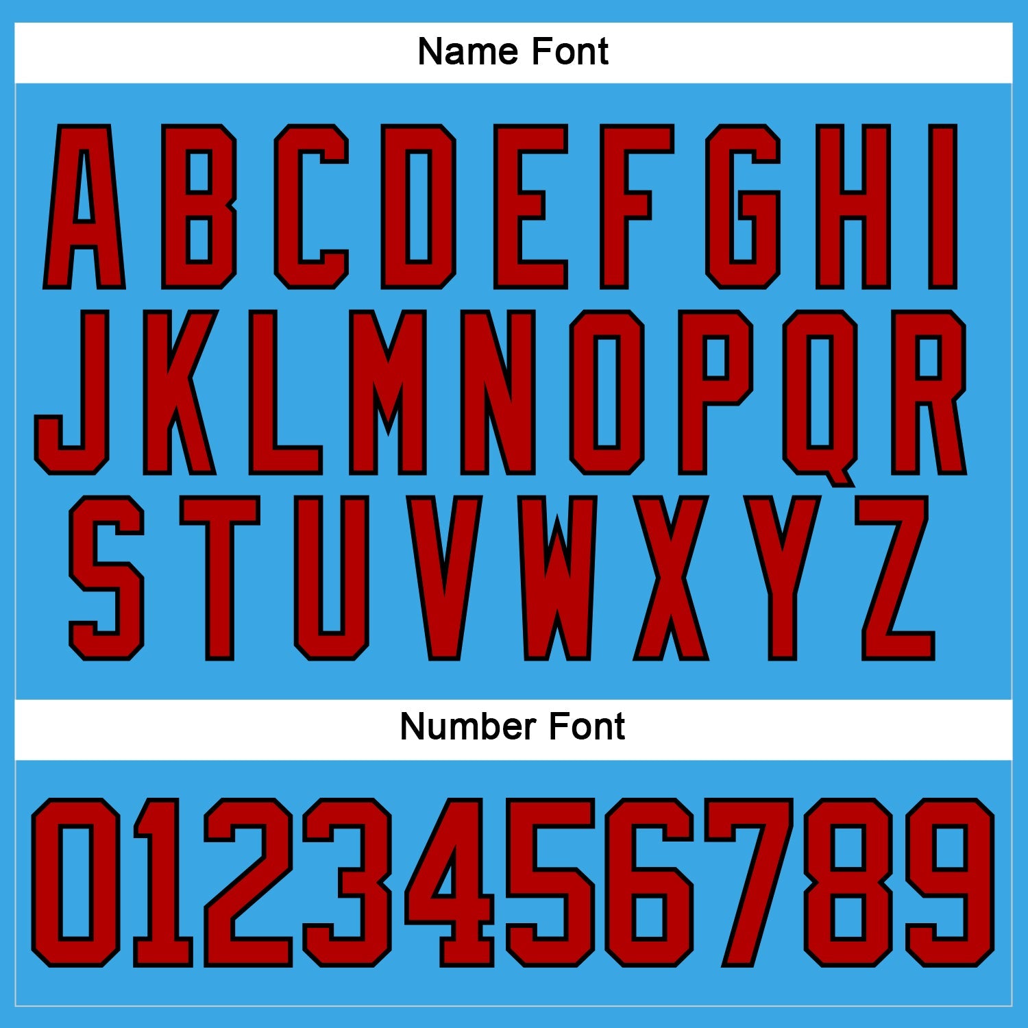 Custom Sky Blue Red-Black Hockey Lace Neck Jersey view 5