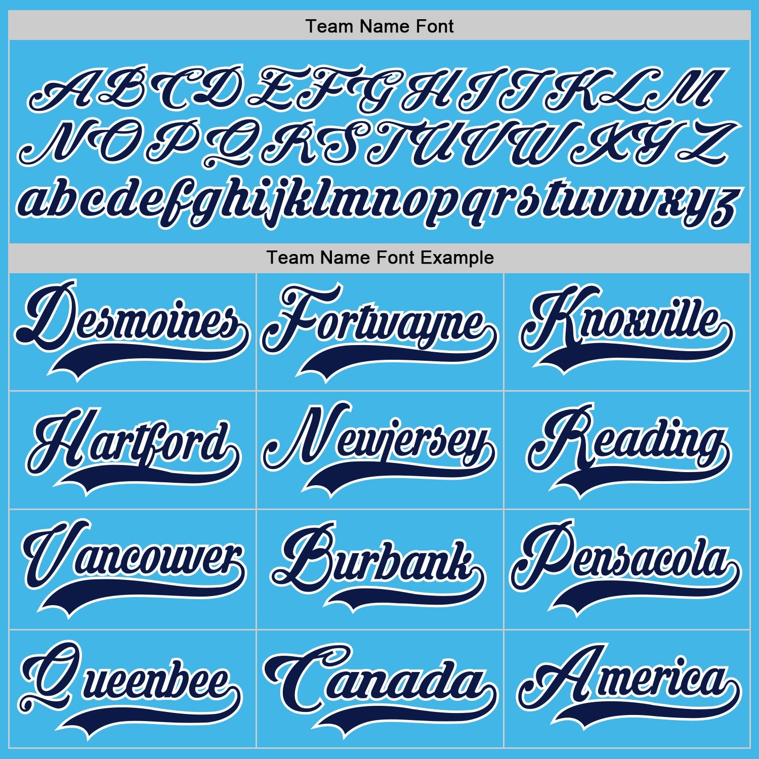 Custom Sky Blue Navy-White Hockey Lace Neck Jersey view 4