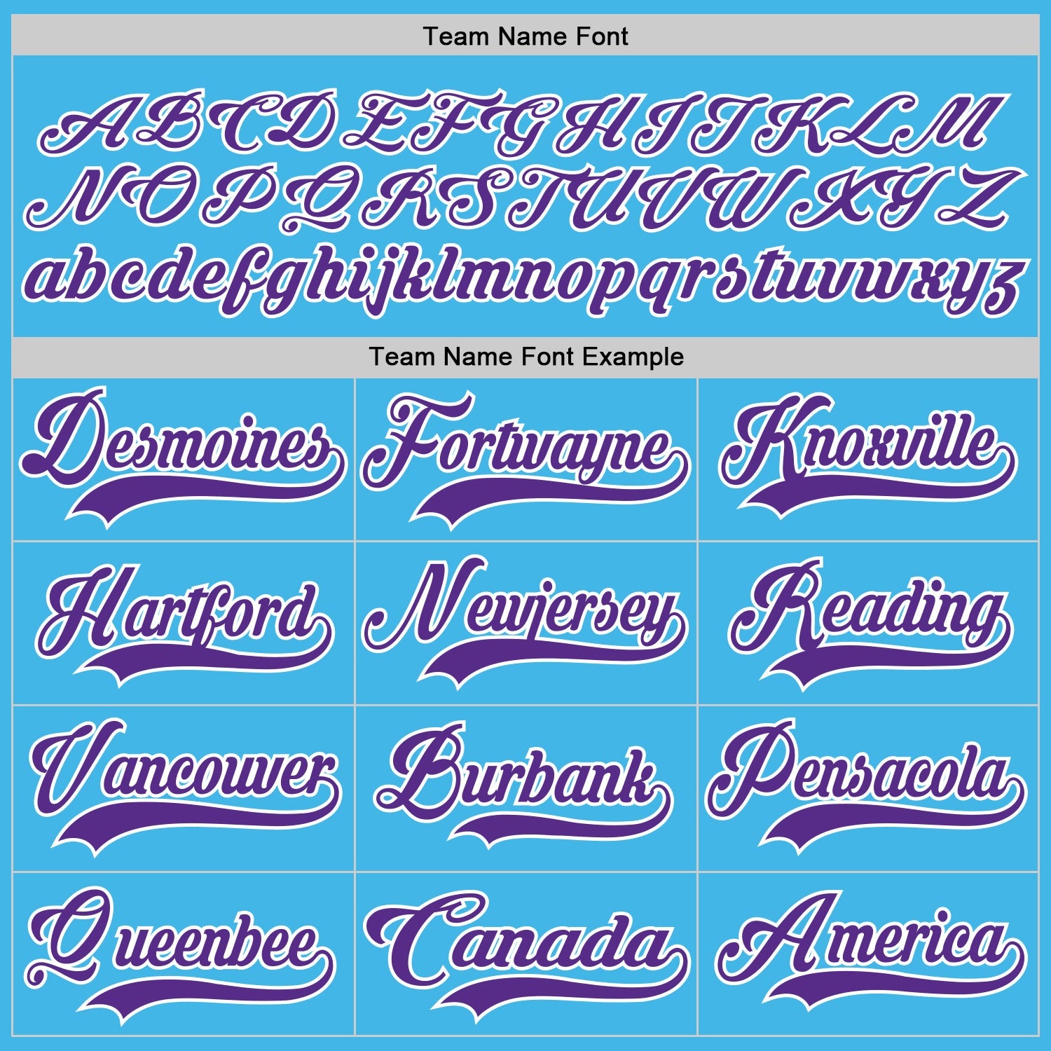 Custom Sky Blue Purple-White Hockey Lace Neck Jersey view 4