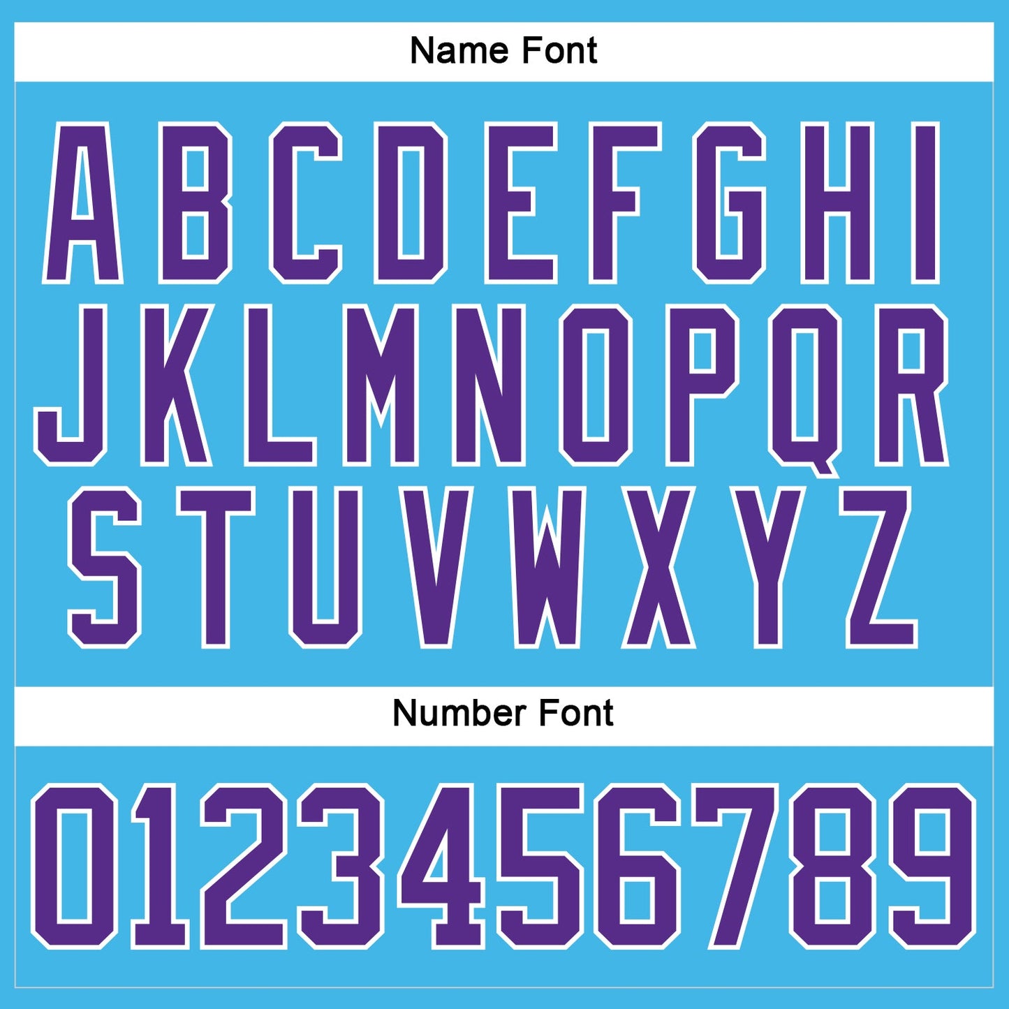 Custom Sky Blue Purple-White Hockey Lace Neck Jersey view 5
