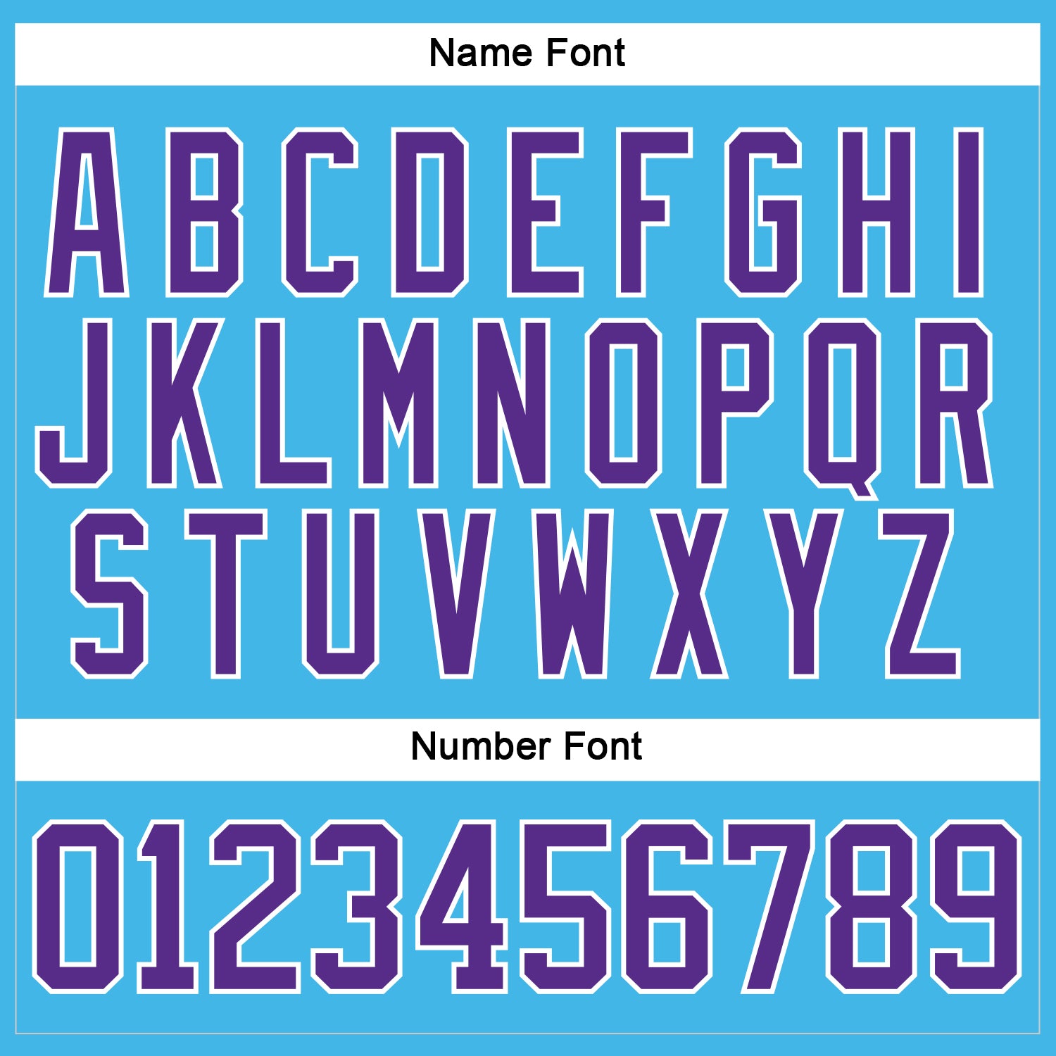Custom Sky Blue Purple-White Hockey Lace Neck Jersey view 5