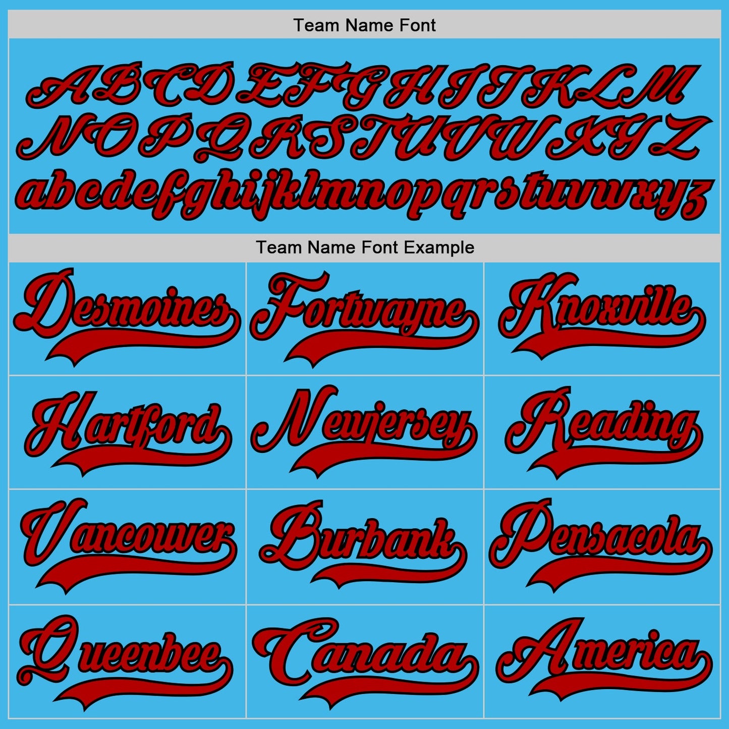 Custom Sky Blue Red-Black Hockey Lace Neck Jersey view 4