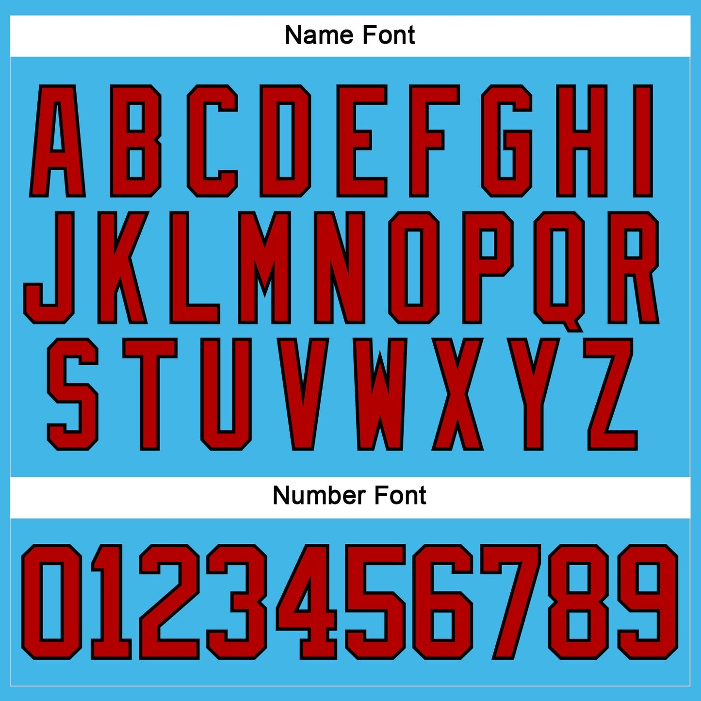 Custom Sky Blue Red-Black Hockey Lace Neck Jersey view 5
