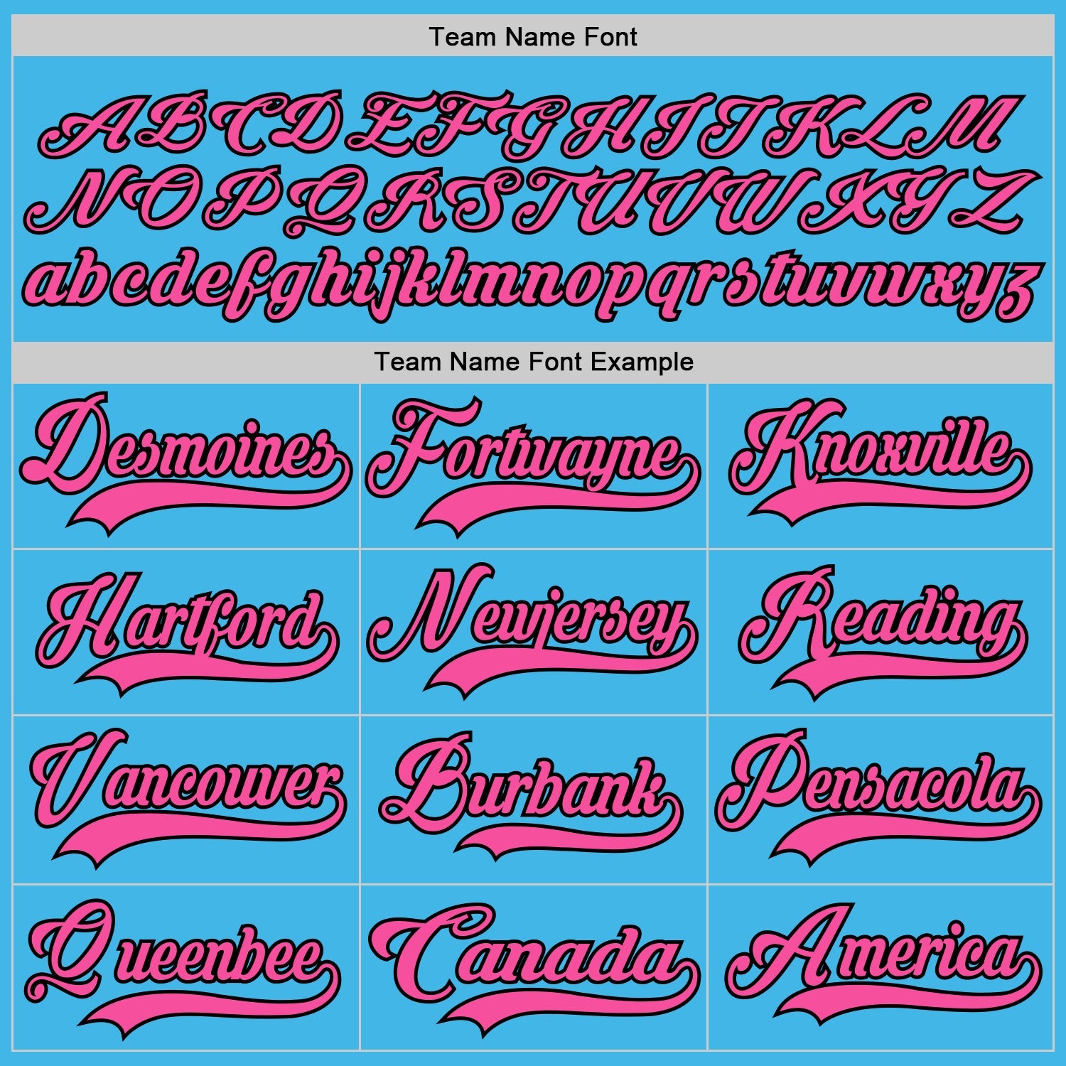 Custom Sky Blue Pink-Black Hockey Lace Neck Jersey view 4