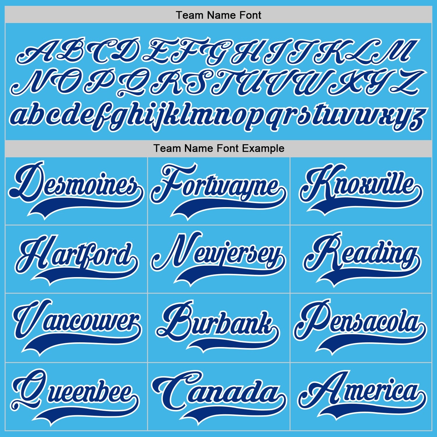 Custom Sky Blue Royal-White Hockey Jersey view 4