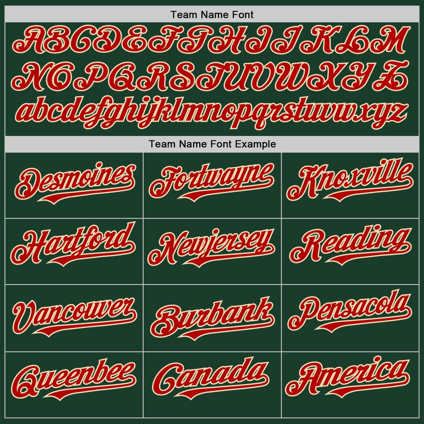 Custom Green Red-Cream Authentic Sleeveless Baseball Jersey view 3