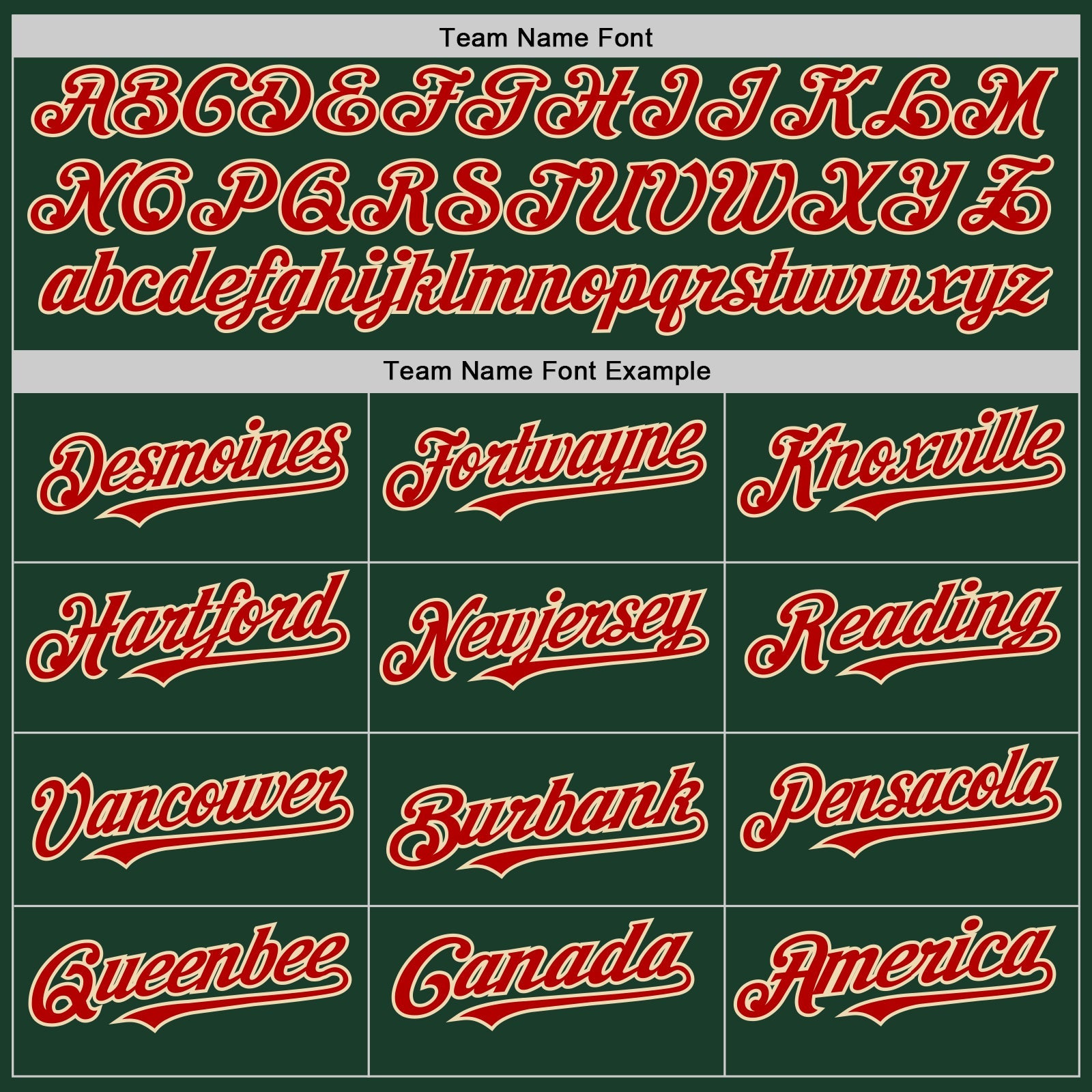 Custom Green Red-Cream Authentic Sleeveless Baseball Jersey view 3