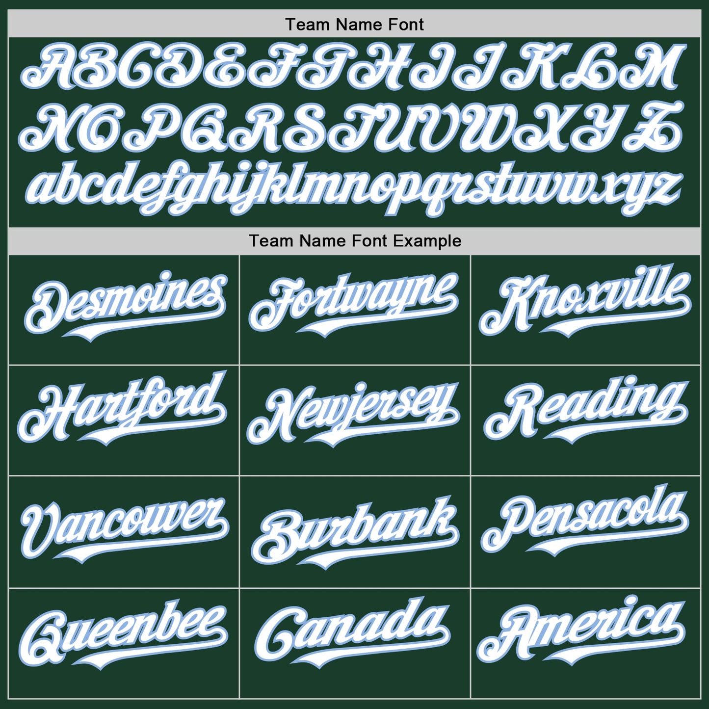 Custom Green White-Light Blue Authentic Sleeveless Baseball Jersey view 3