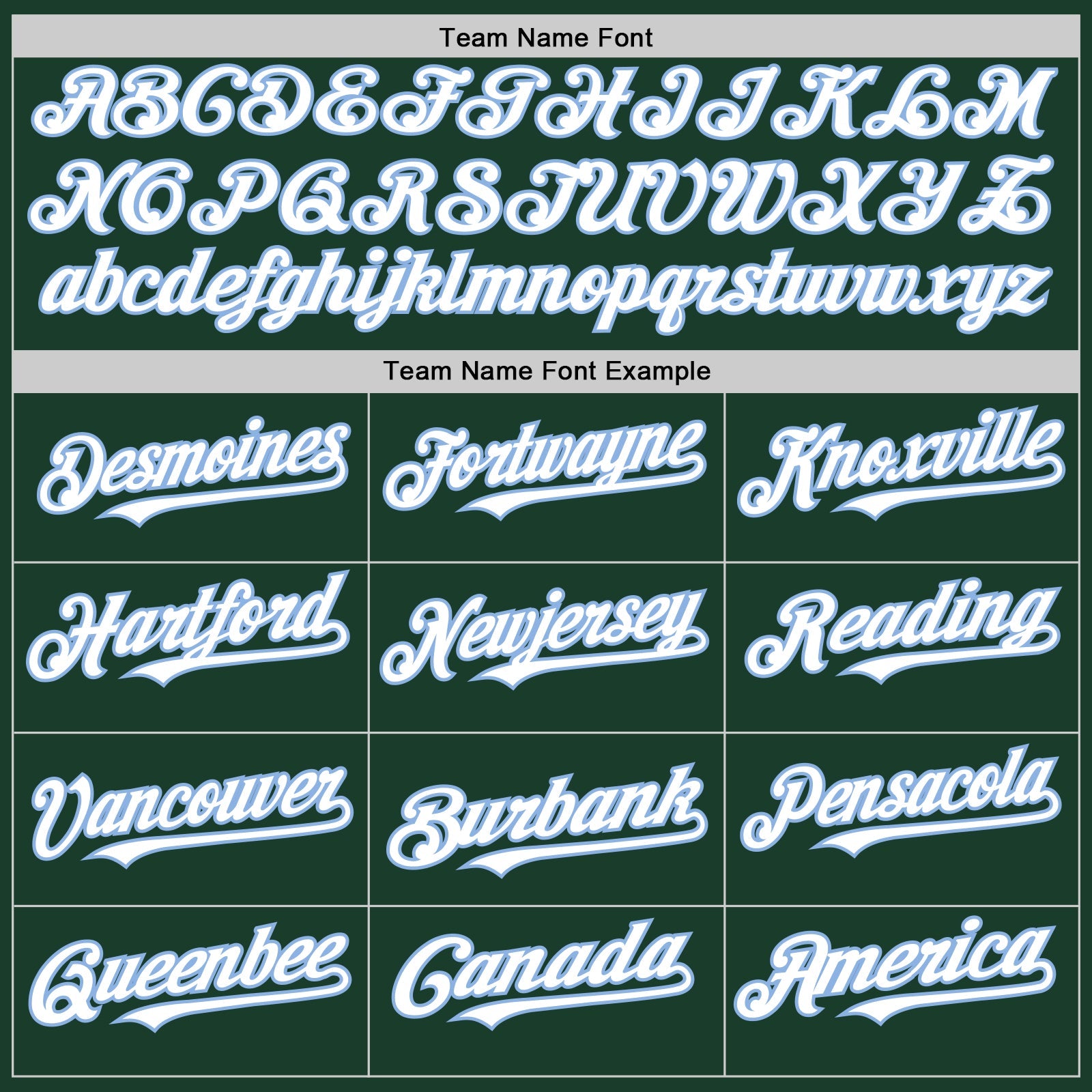 Custom Green White-Light Blue Authentic Sleeveless Baseball Jersey view 3