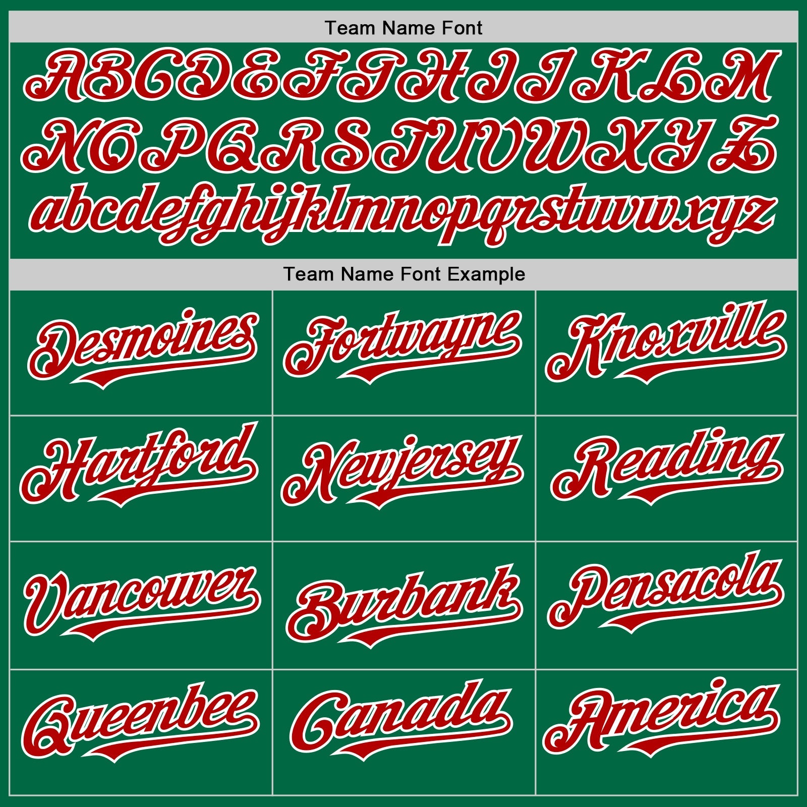 Custom Kelly Green Red-White Authentic Sleeveless Baseball Jersey view 3