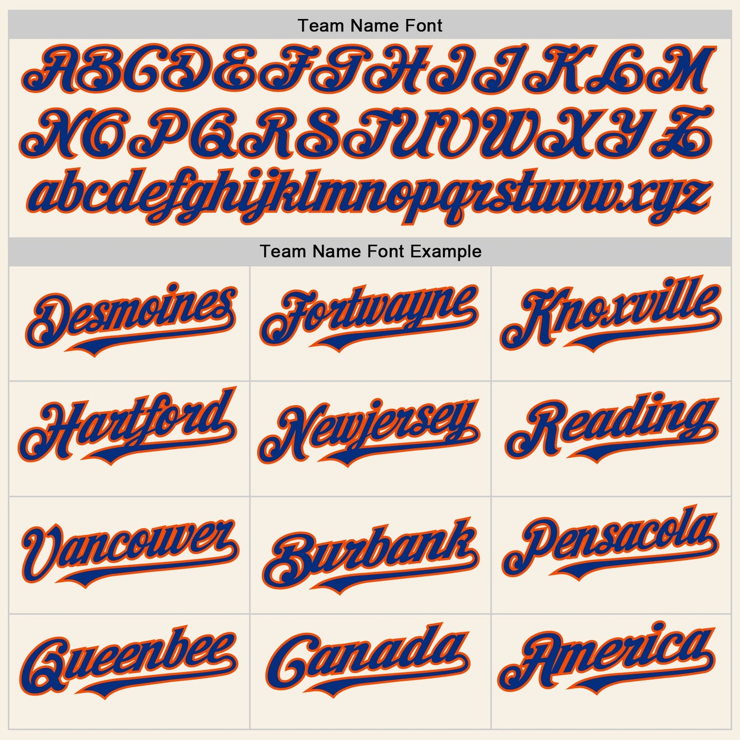 Custom Cream Royal-Orange Authentic Sleeveless Baseball Jersey view 3