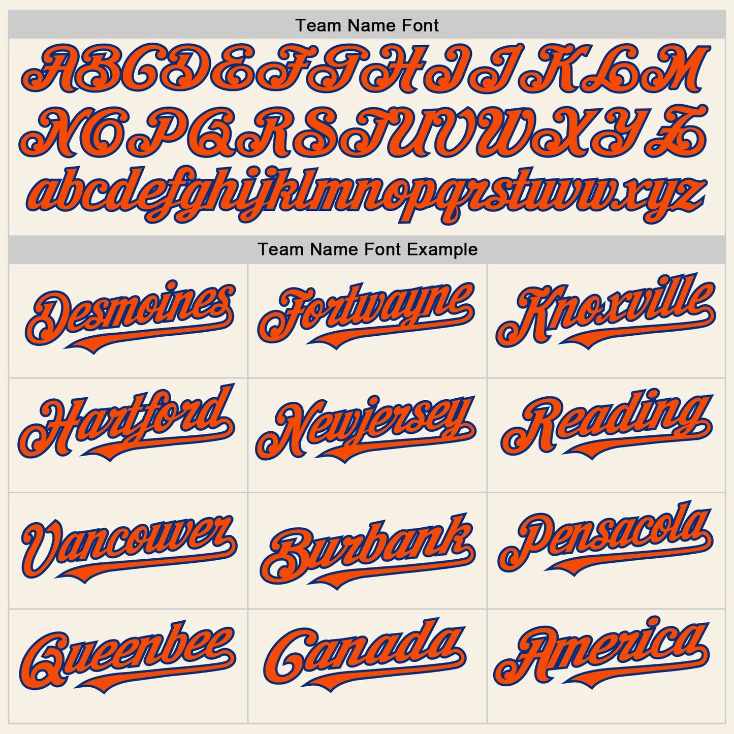 Custom Cream Orange-Royal Authentic Sleeveless Baseball Jersey view 3