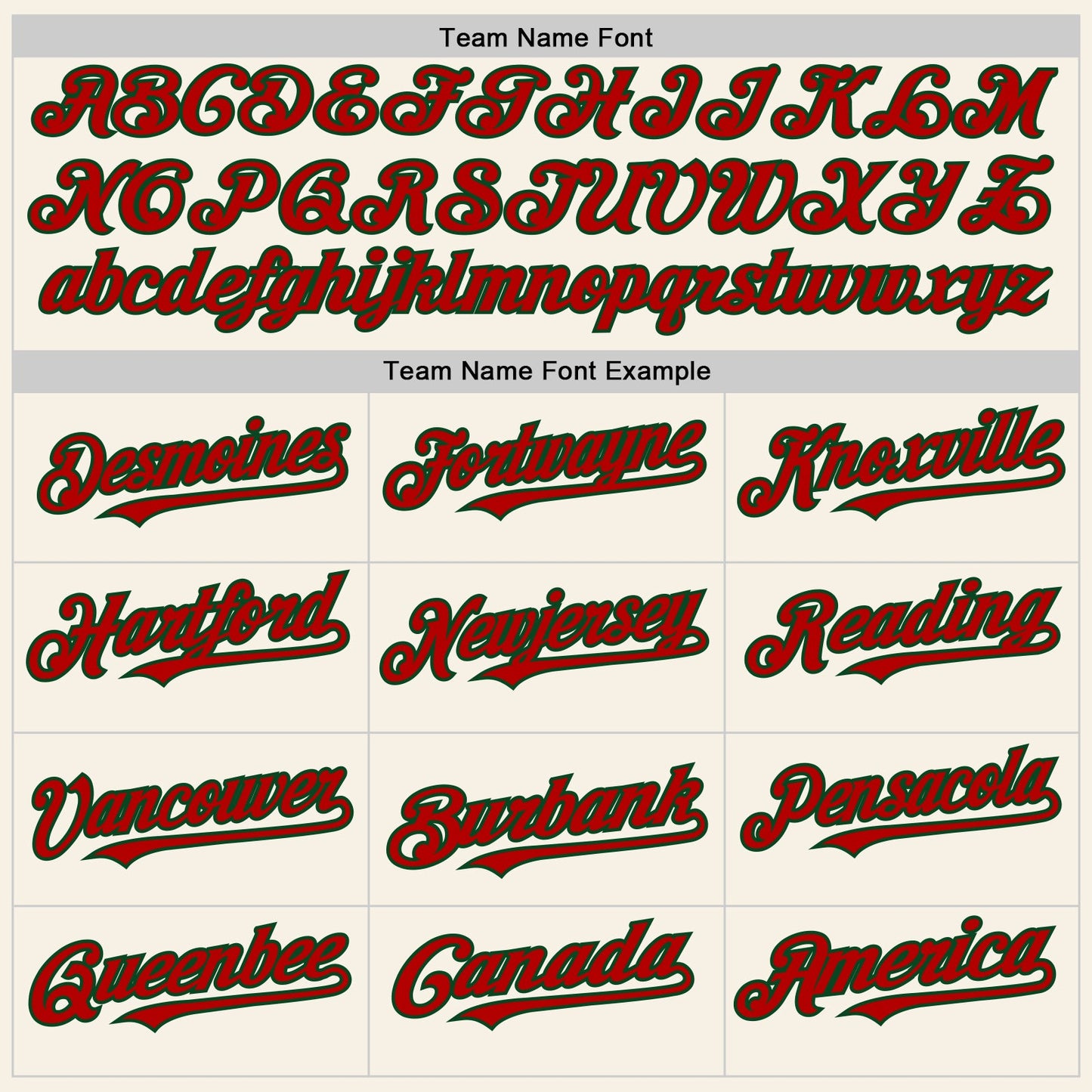 Custom Cream Red-Green Authentic Sleeveless Baseball Jersey view 3