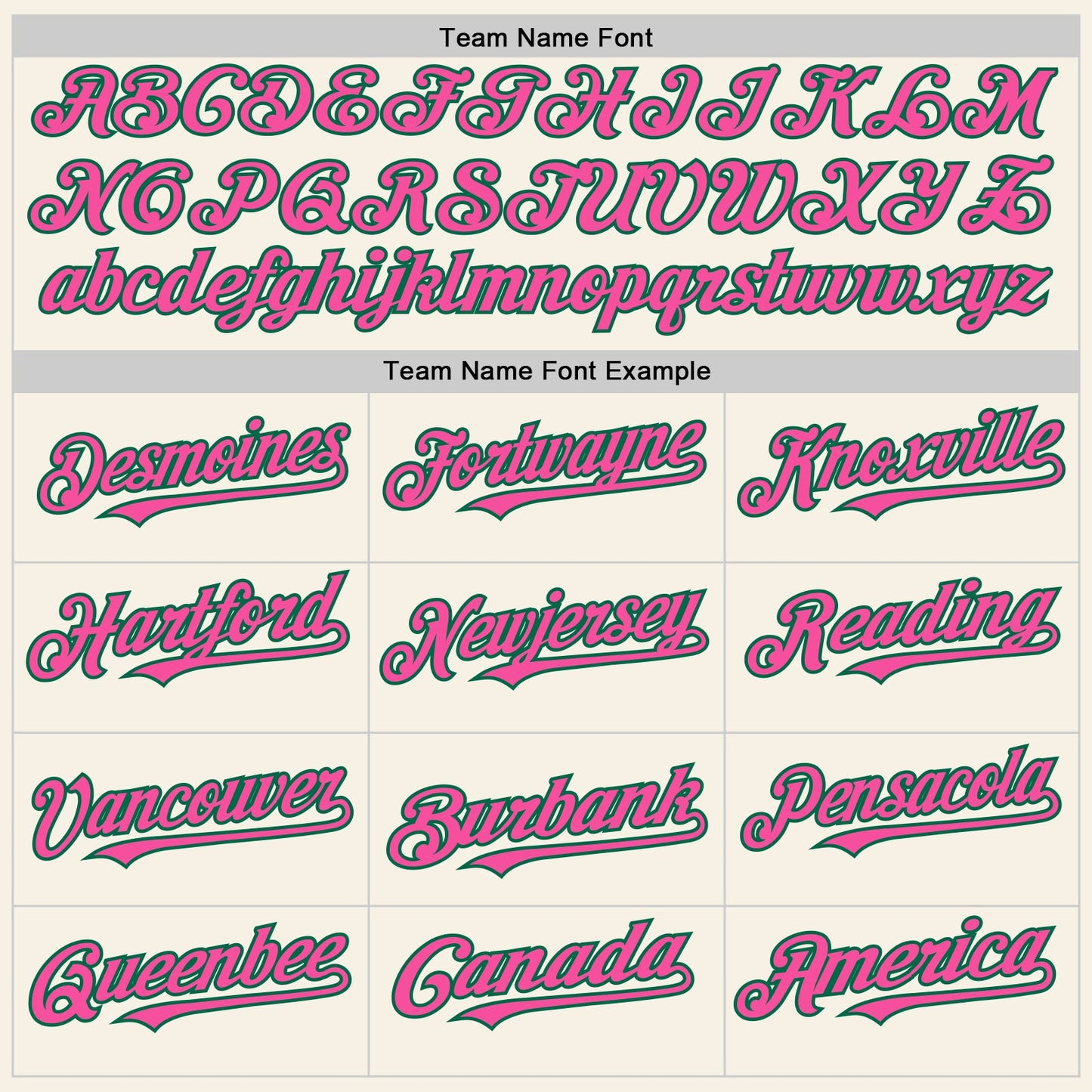Custom Cream Pink-Kelly Green Authentic Sleeveless Baseball Jersey view 3
