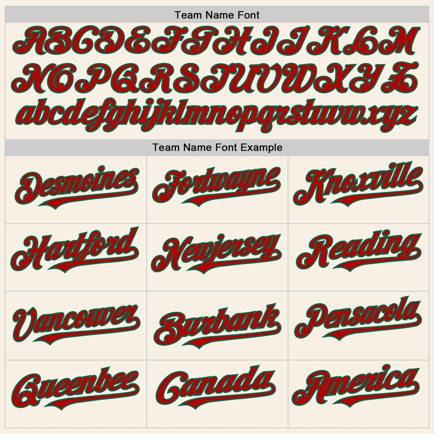 Custom Cream Kelly Green-Red Authentic Sleeveless Baseball Jersey view 3