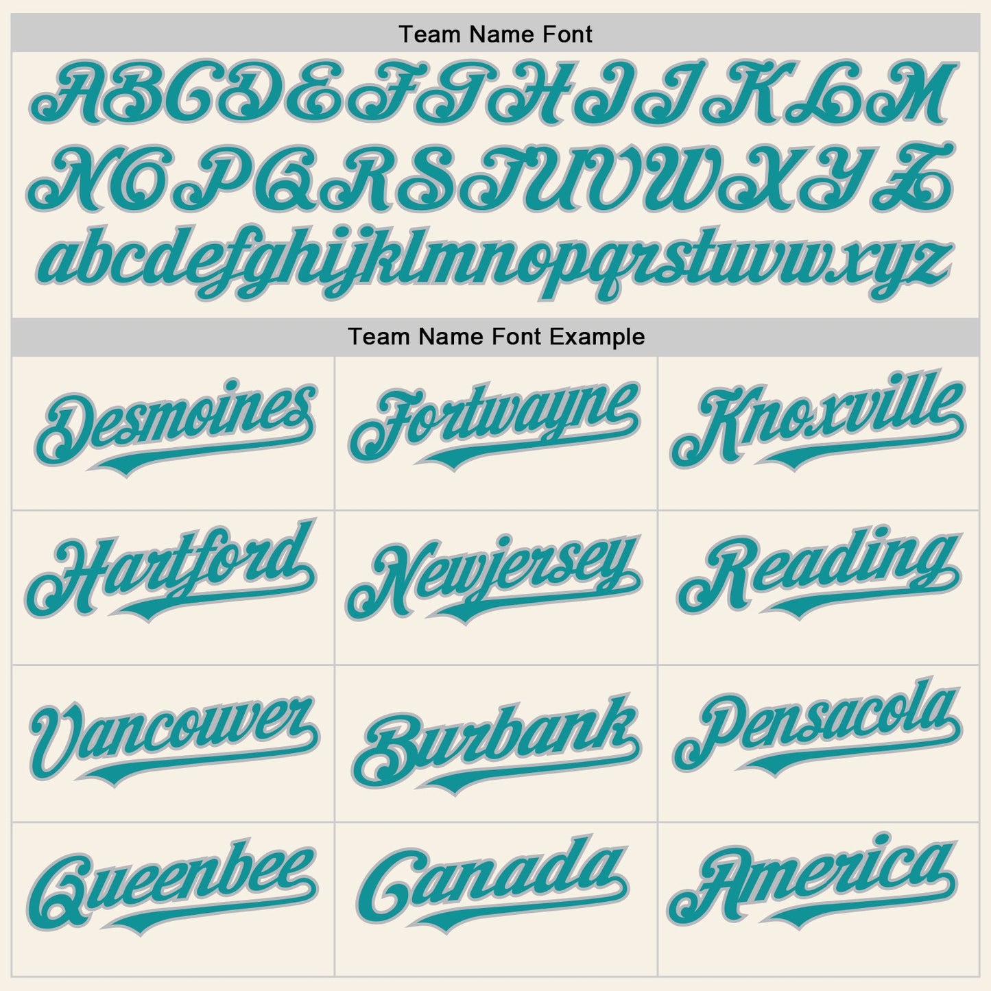 Custom Cream Teal-Gray Authentic Sleeveless Baseball Jersey view 3