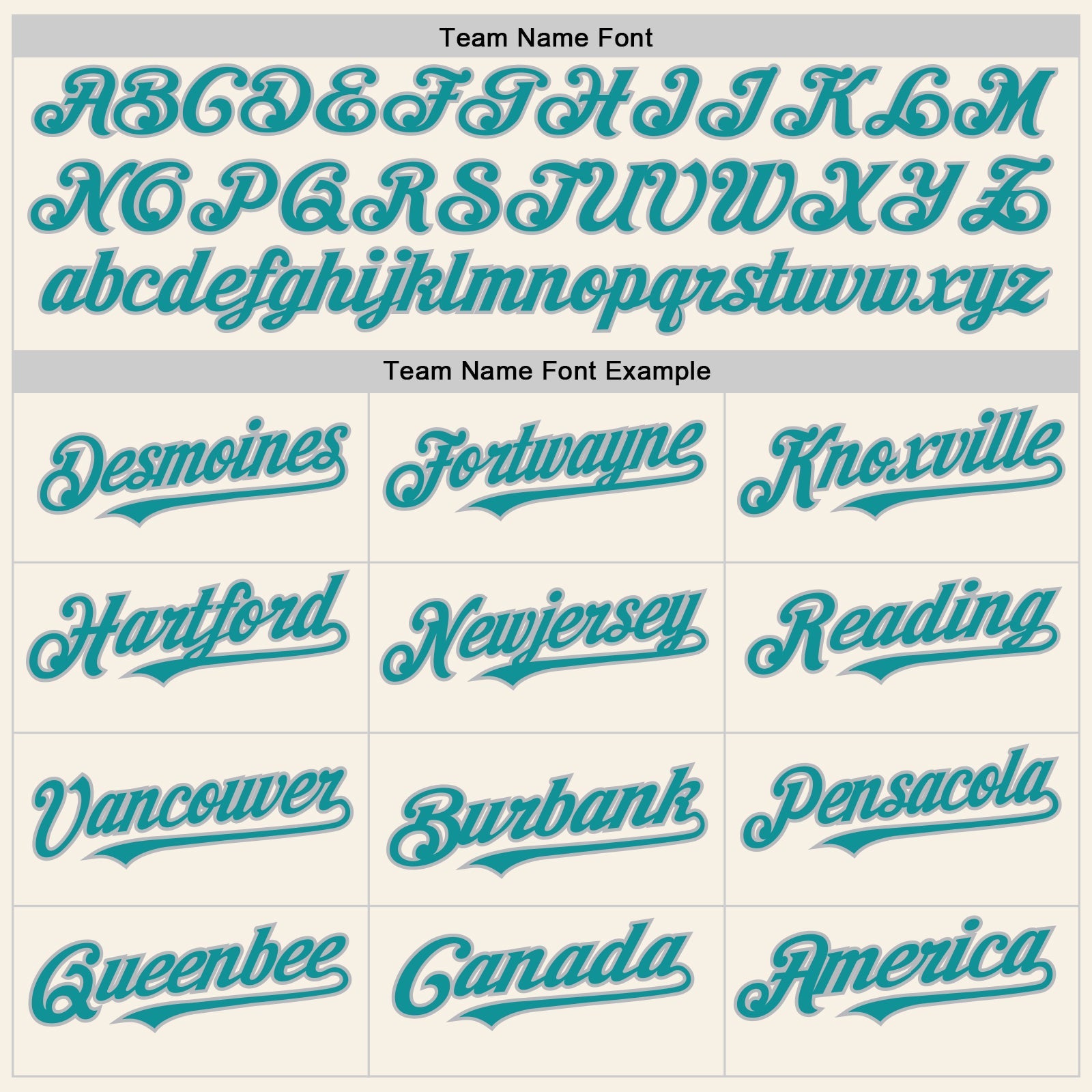 Custom Cream Teal-Gray Authentic Sleeveless Baseball Jersey view 3