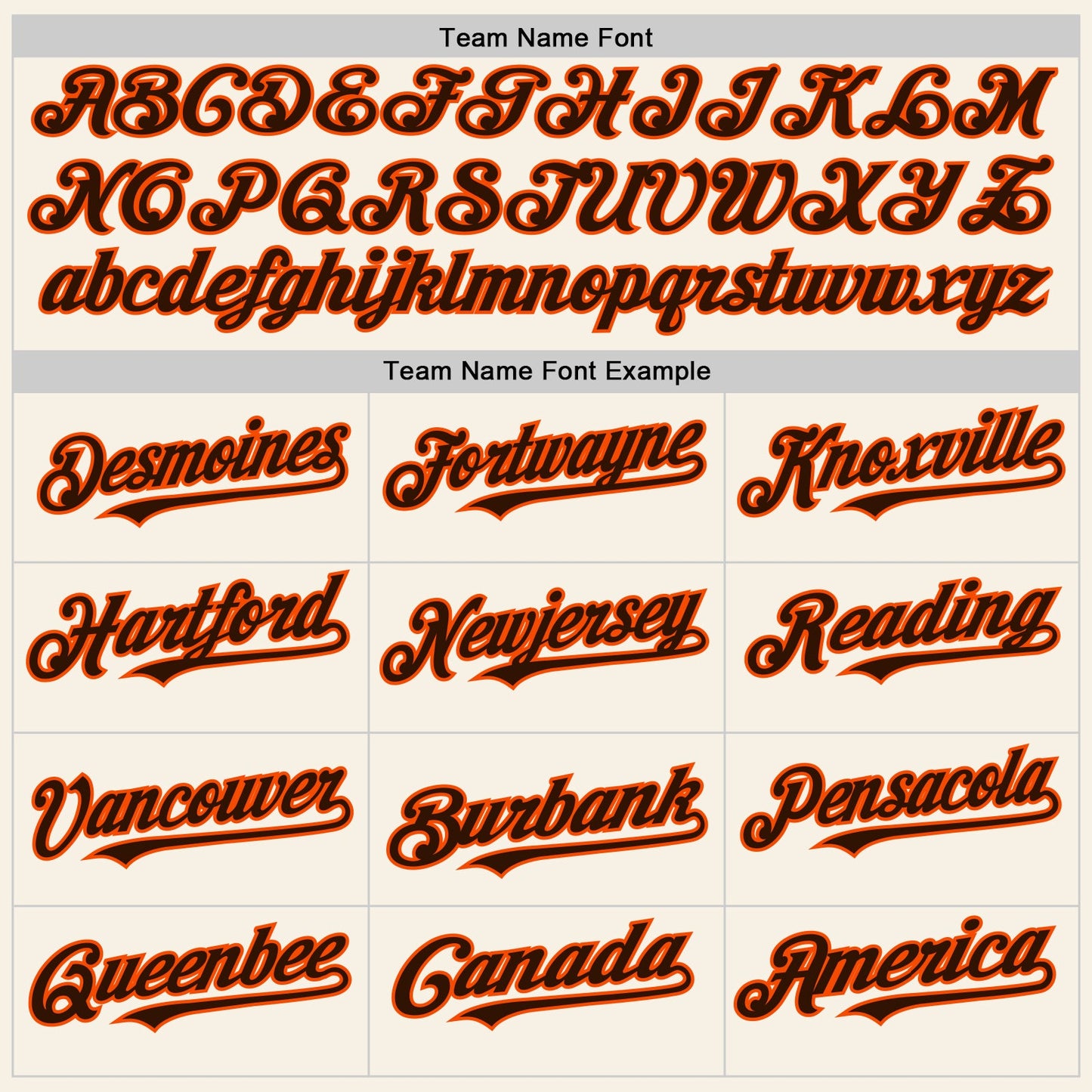 Custom Cream Brown-Orange Authentic Sleeveless Baseball Jersey view 3