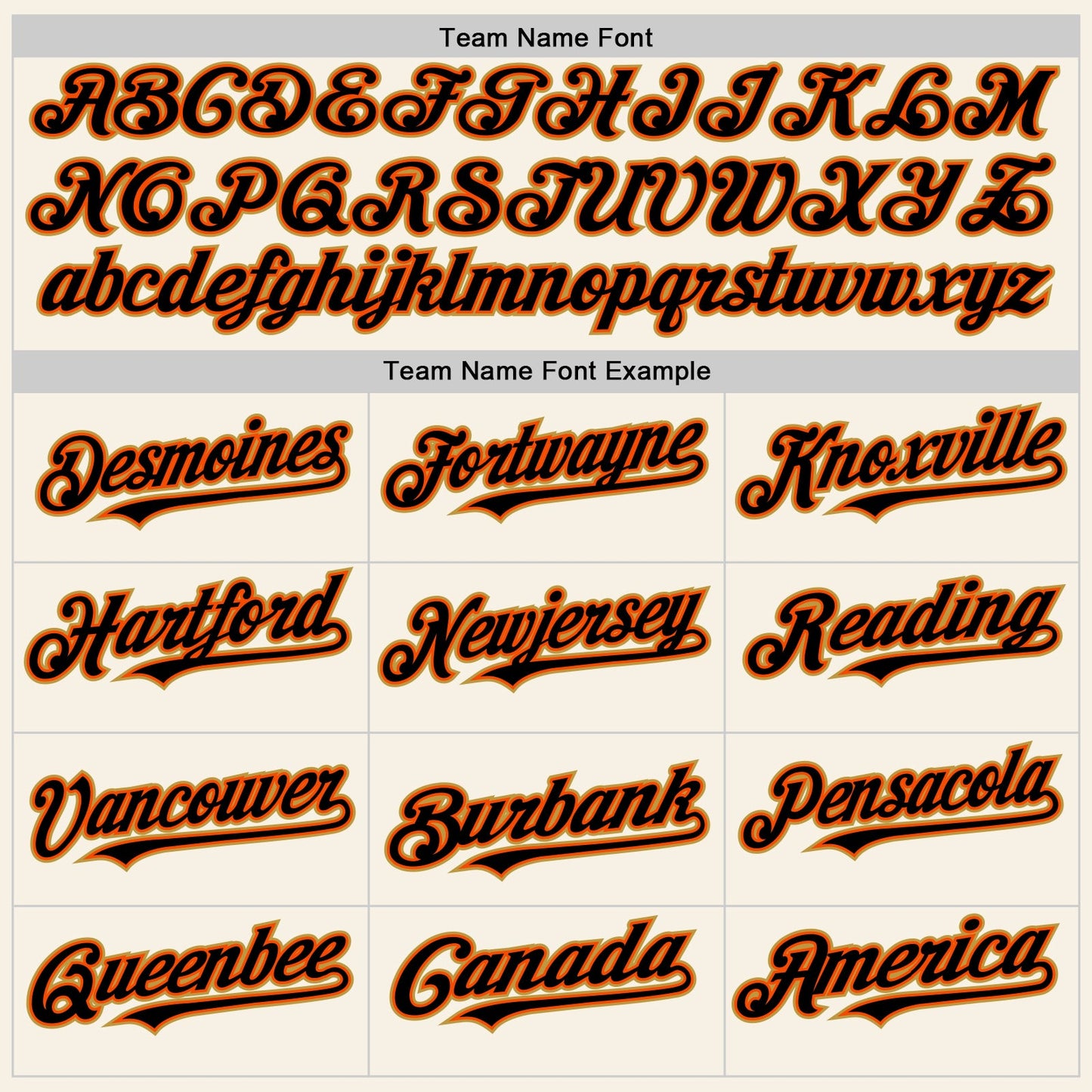 Custom Cream Black Orange-Old Gold Authentic Sleeveless Baseball Jersey view 3
