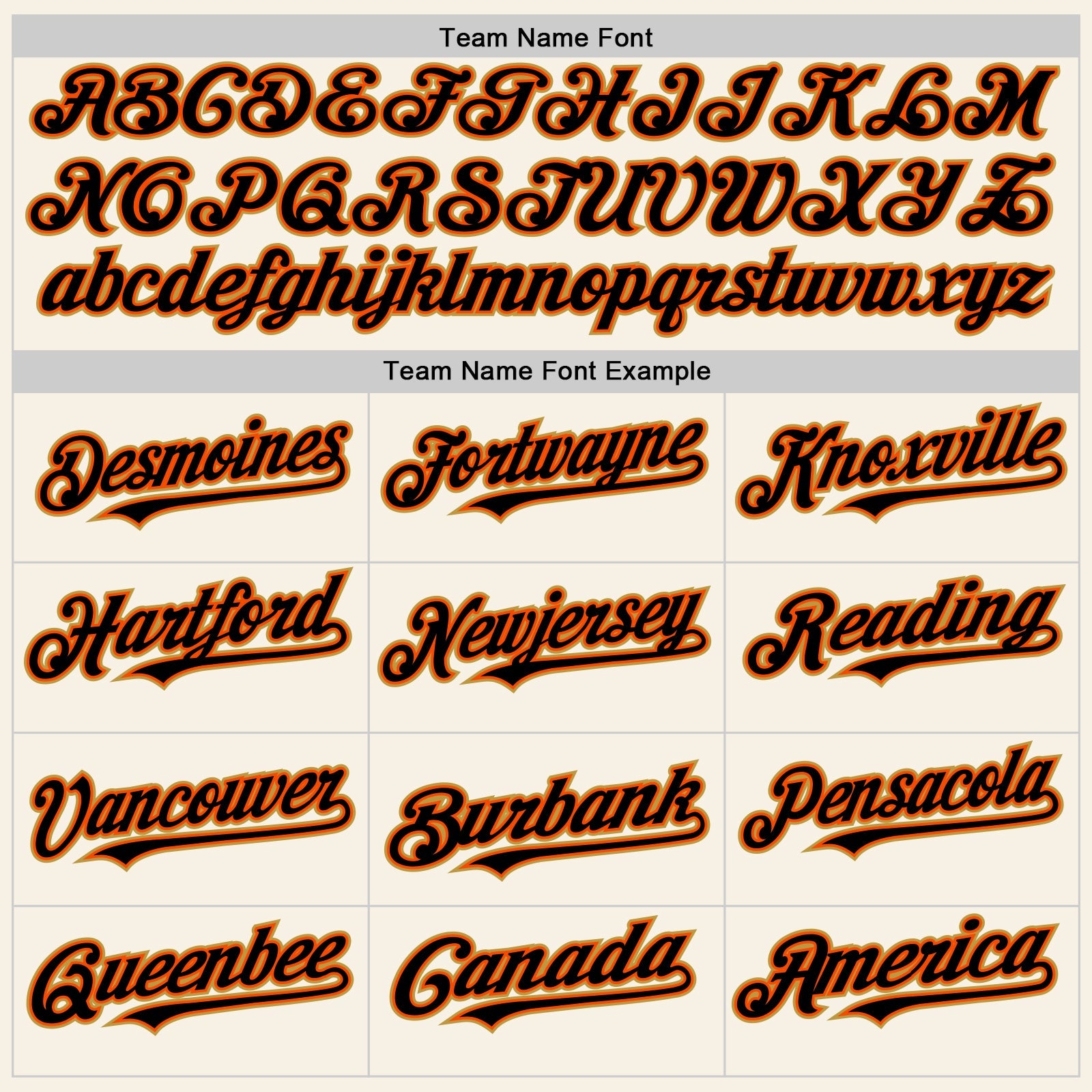 Custom Cream Black Orange-Old Gold Authentic Sleeveless Baseball Jersey view 3