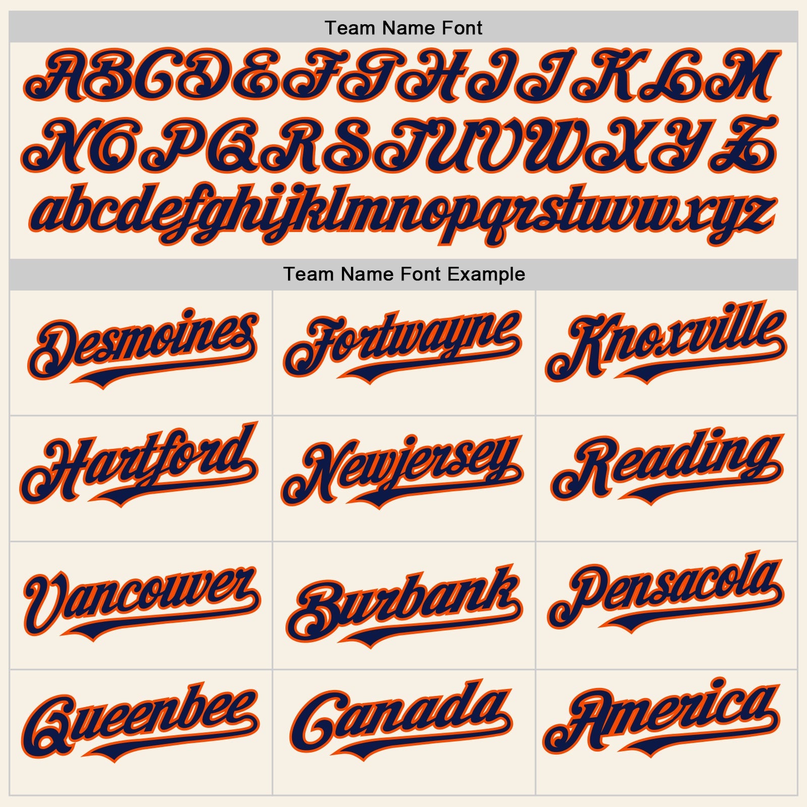 Custom Cream Navy-Orange Authentic Sleeveless Baseball Jersey view 3