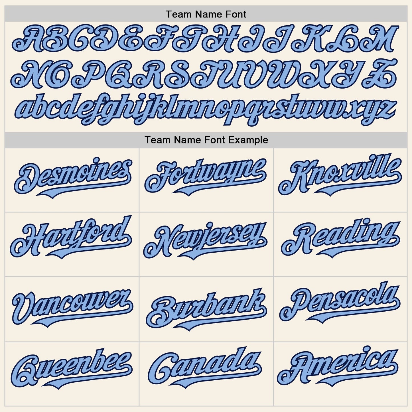 Custom Cream Light Blue-Navy Authentic Sleeveless Baseball Jersey view 3