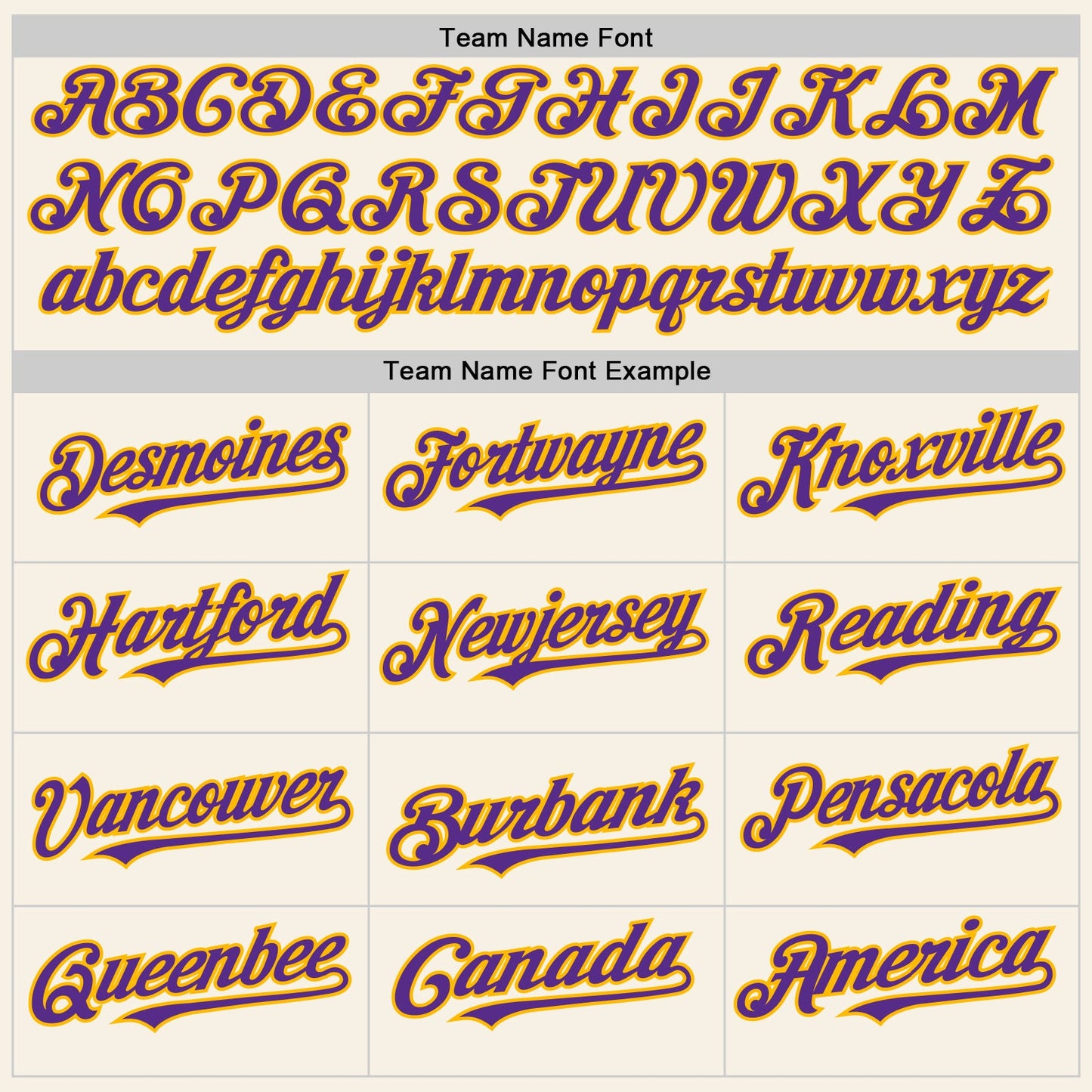 Custom Cream Purple-Gold Authentic Sleeveless Baseball Jersey view 3