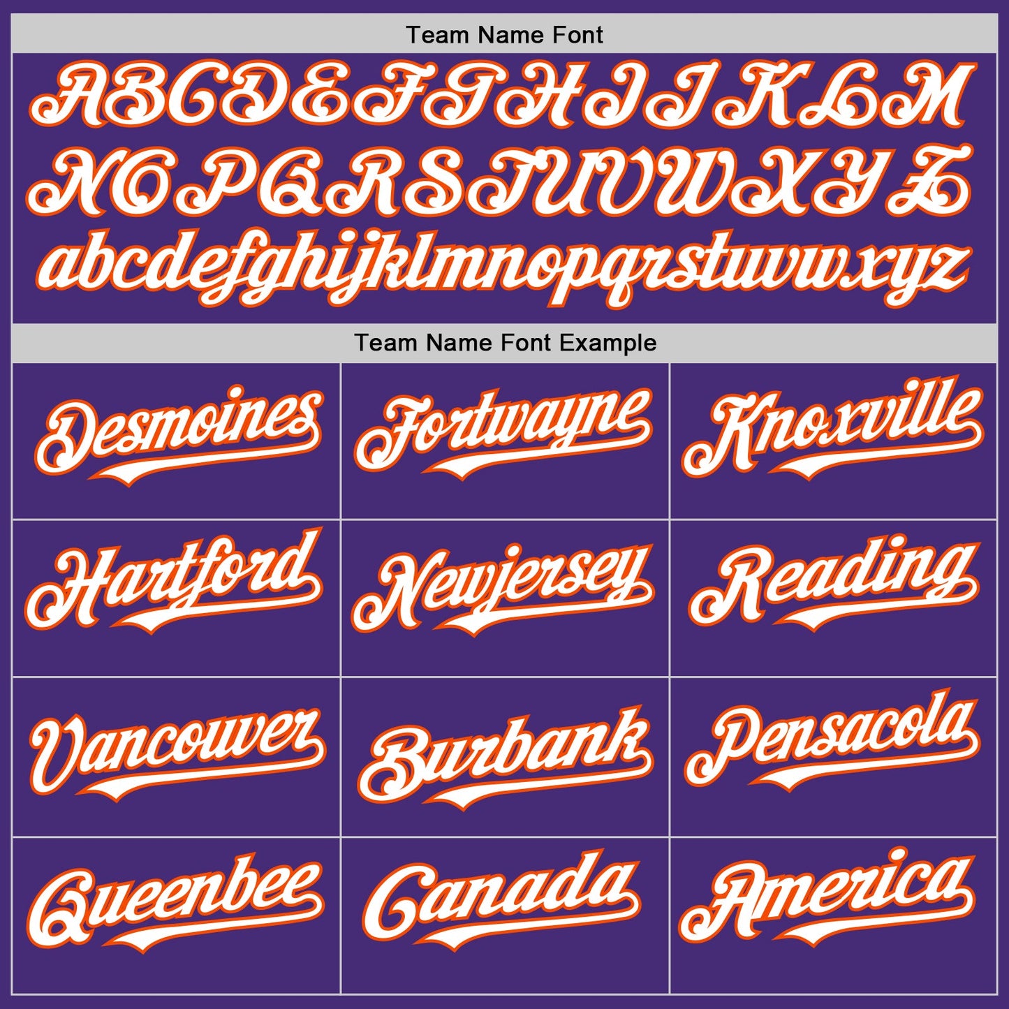 Custom Purple White-Orange Authentic Sleeveless Baseball Jersey view 3