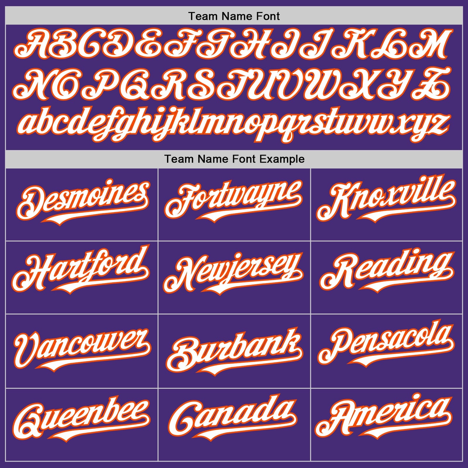 Custom Purple White-Orange Authentic Sleeveless Baseball Jersey view 3