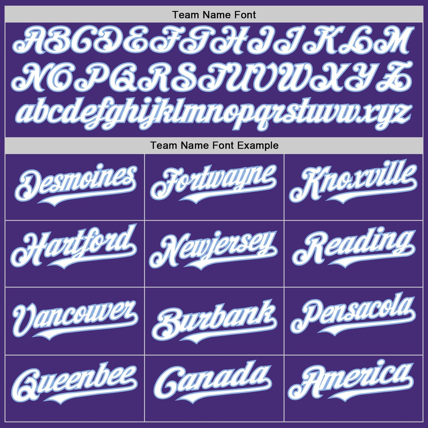 Custom Purple White-Light Blue Authentic Sleeveless Baseball Jersey view 3