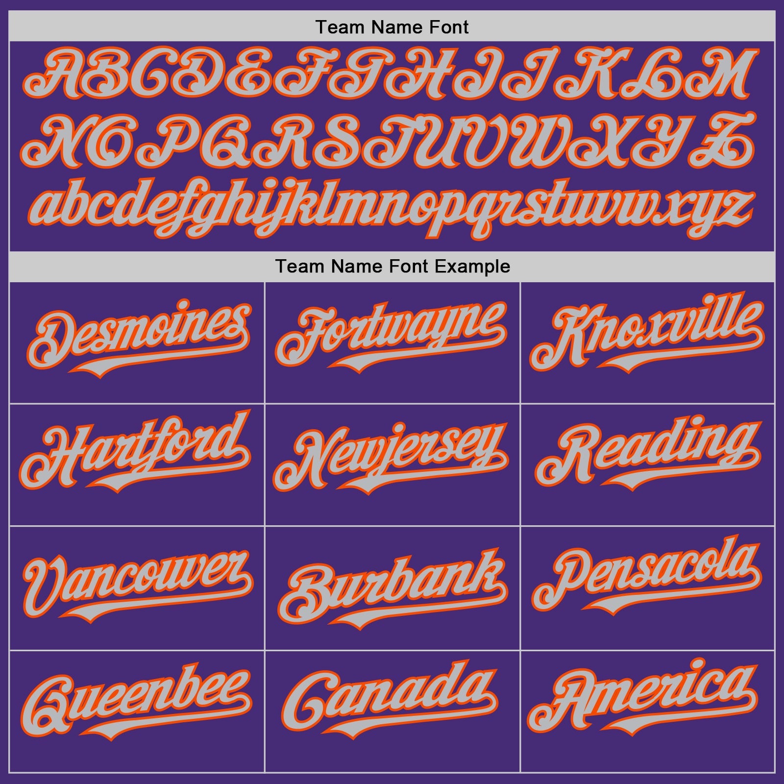 Custom Purple Orange-Gray Authentic Sleeveless Baseball Jersey view 3