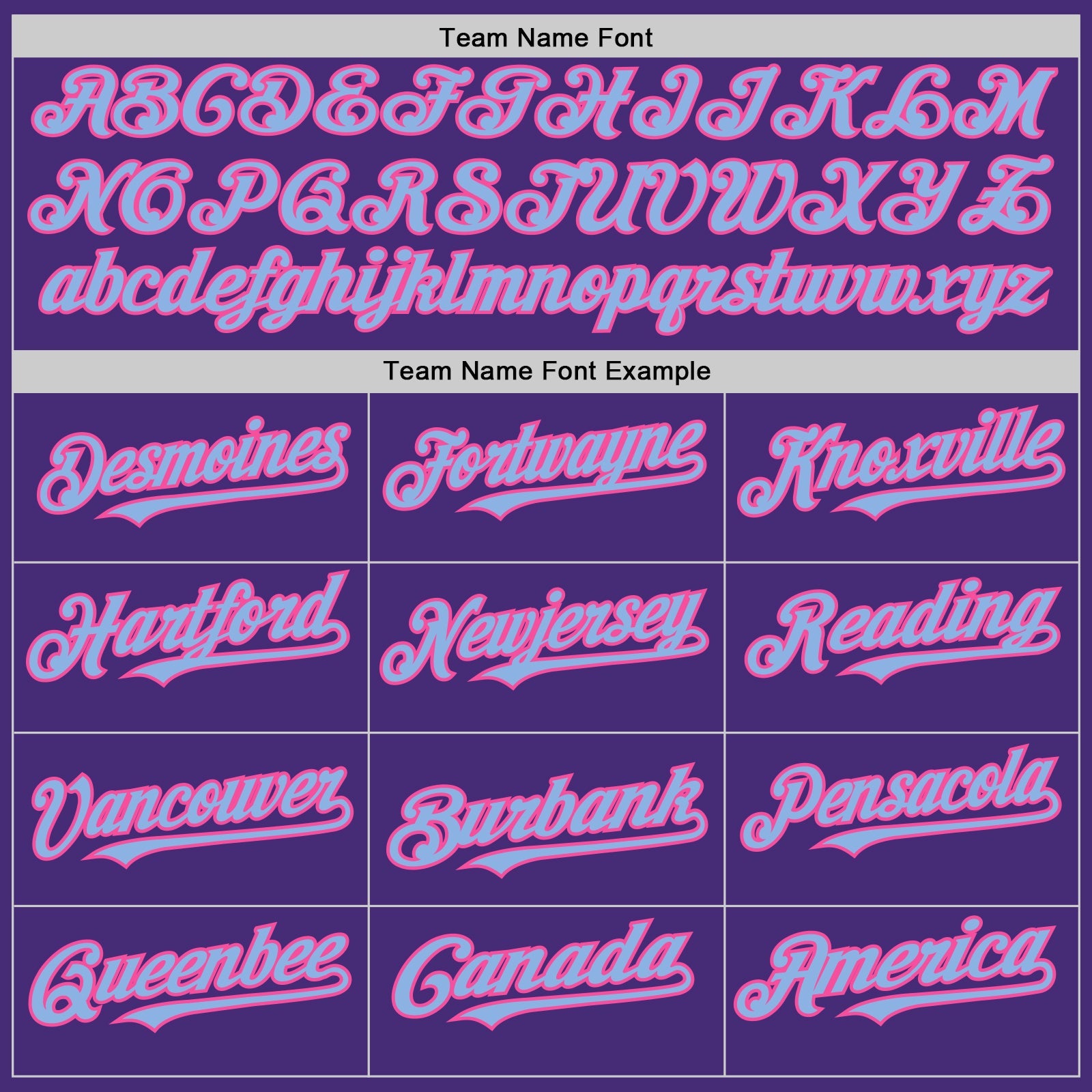 Custom Purple Light Blue-Pink Authentic Sleeveless Baseball Jersey view 3