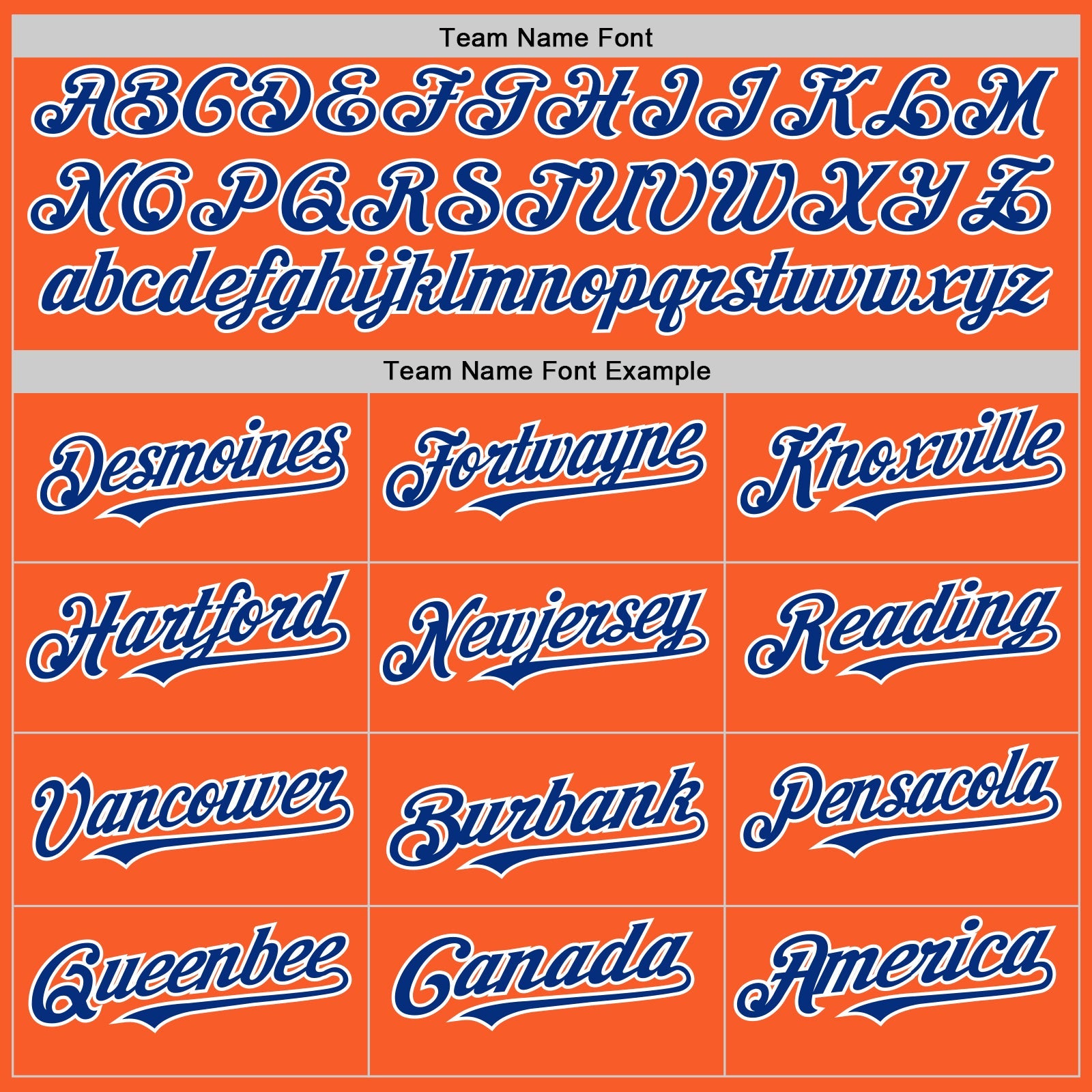 Custom Orange Royal-White Authentic Sleeveless Baseball Jersey view 3