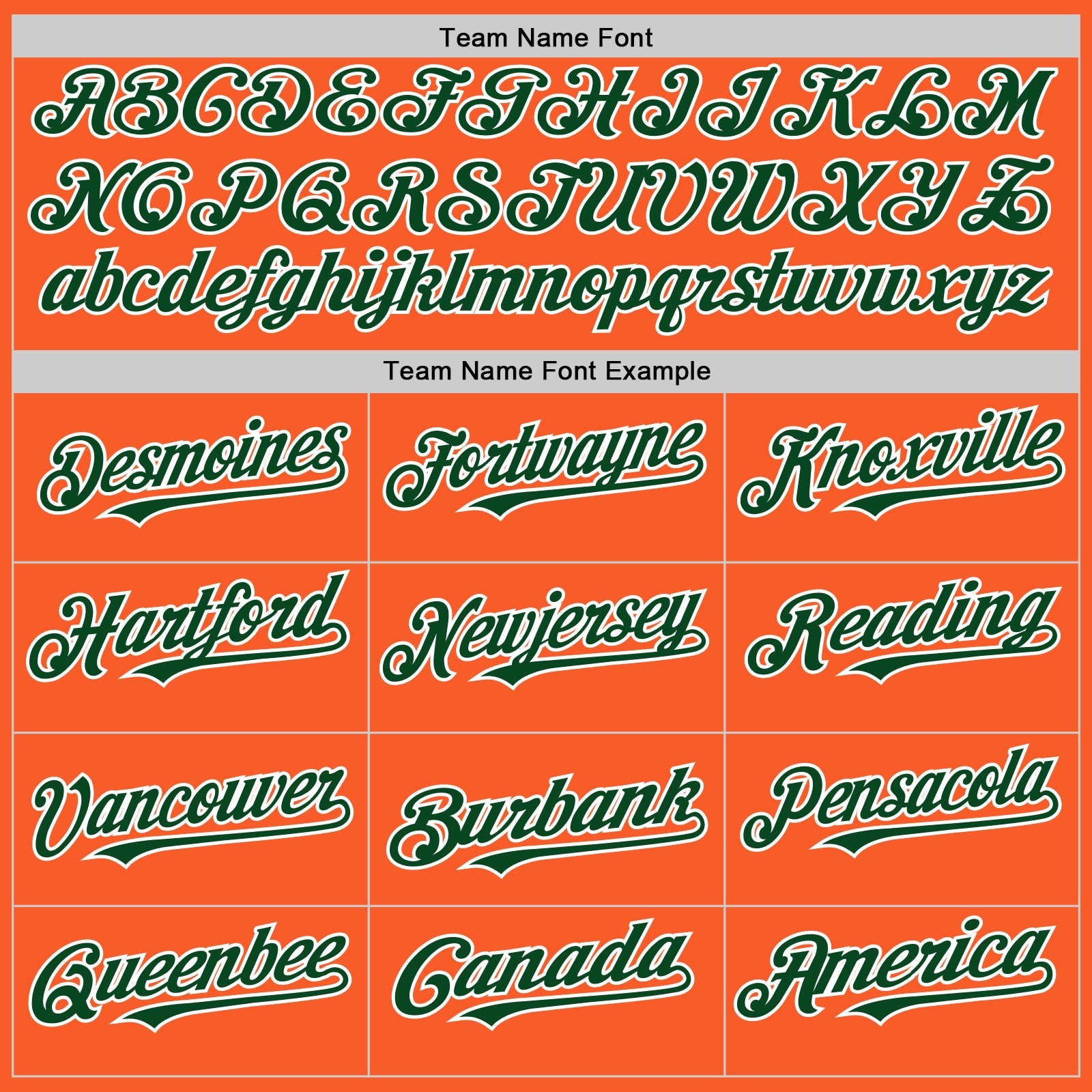 Custom Orange Green-White Authentic Sleeveless Baseball Jersey view 3