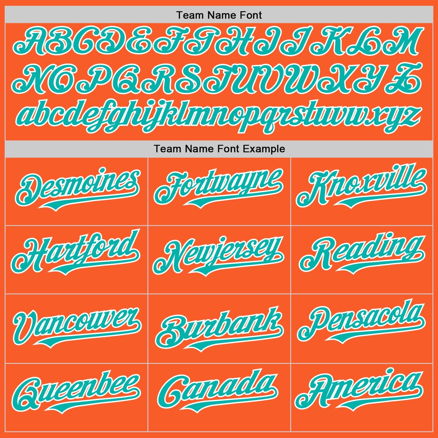 Custom Orange Aqua-White Authentic Sleeveless Baseball Jersey view 3