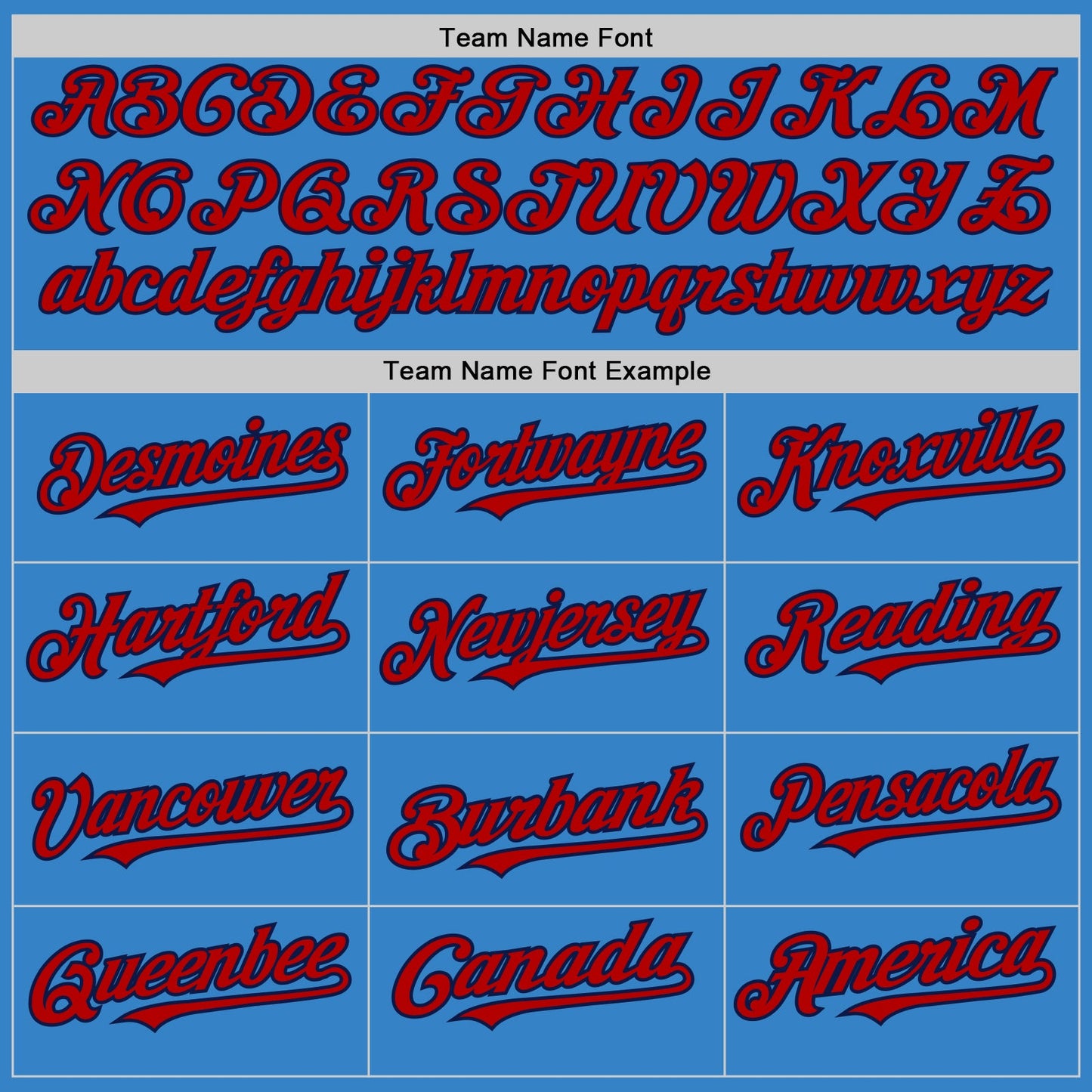 Custom Powder Blue Red-Navy Authentic Sleeveless Baseball Jersey view 3