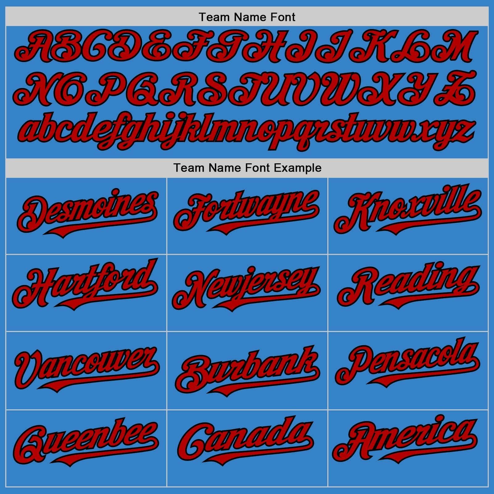 Custom Powder Blue Red-Black Authentic Sleeveless Baseball Jersey view 3