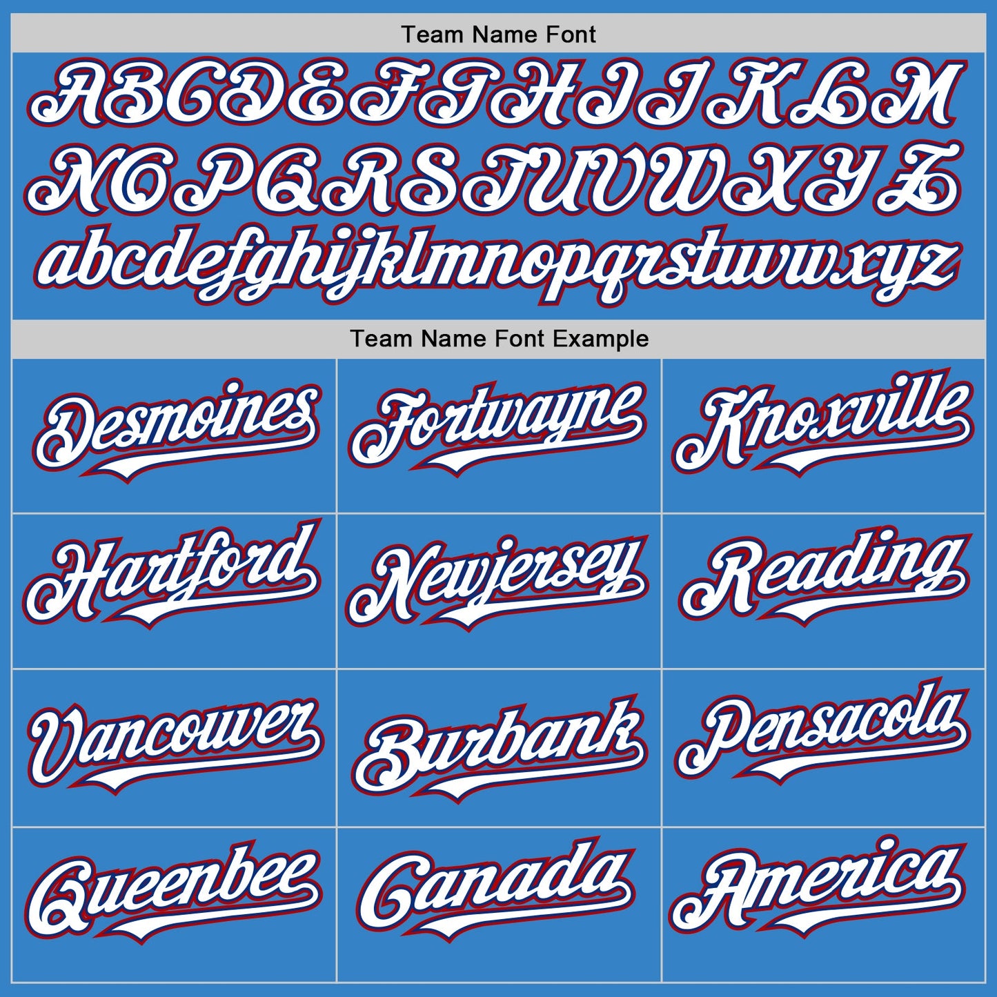 Custom Powder Blue Royal-Red Authentic Sleeveless Baseball Jersey view 3