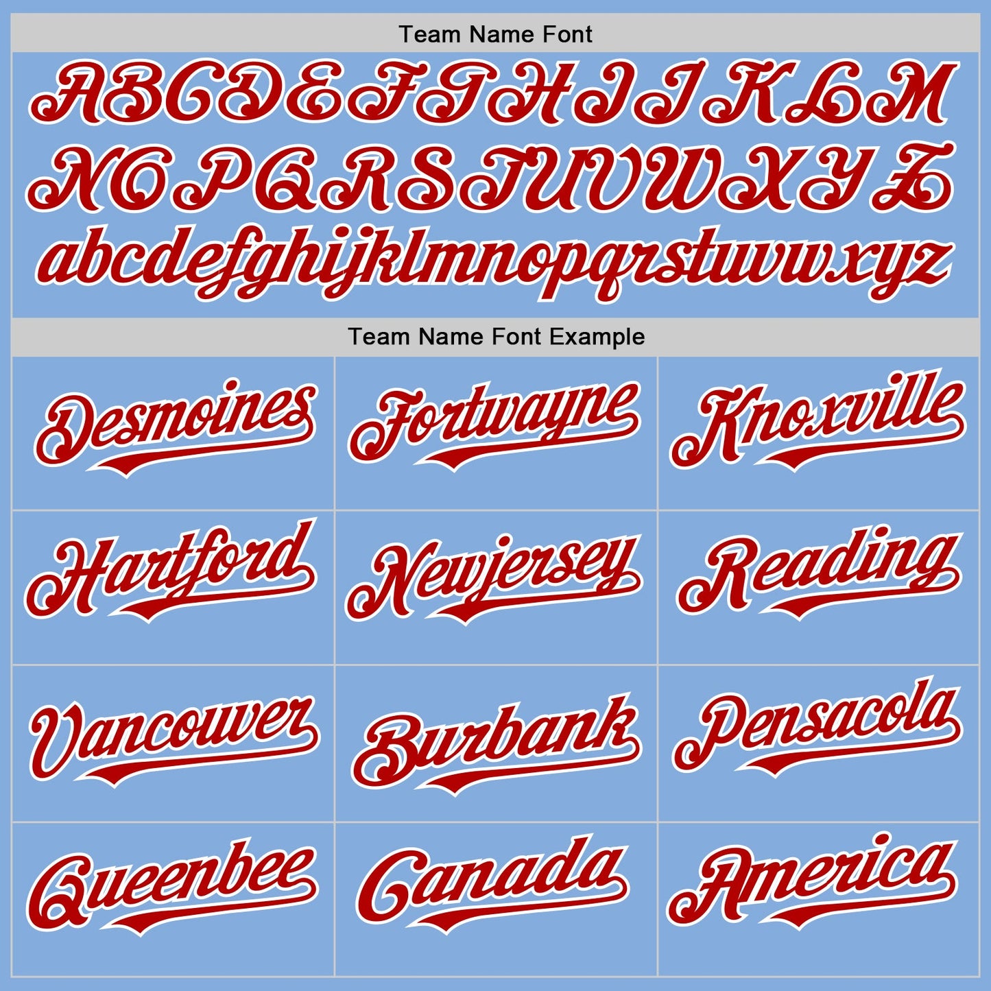 Custom Light Blue Red-White Authentic Sleeveless Baseball Jersey view 3
