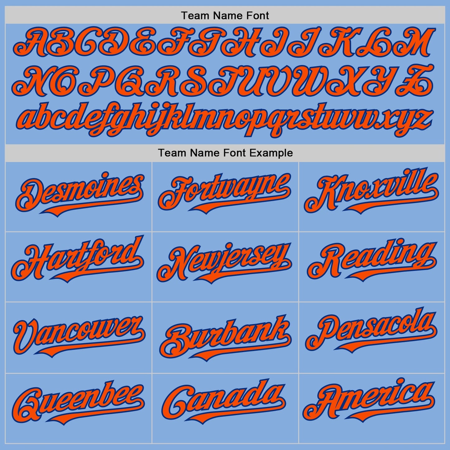 Custom Light Blue Orange-Royal Authentic Sleeveless Baseball Jersey view 3