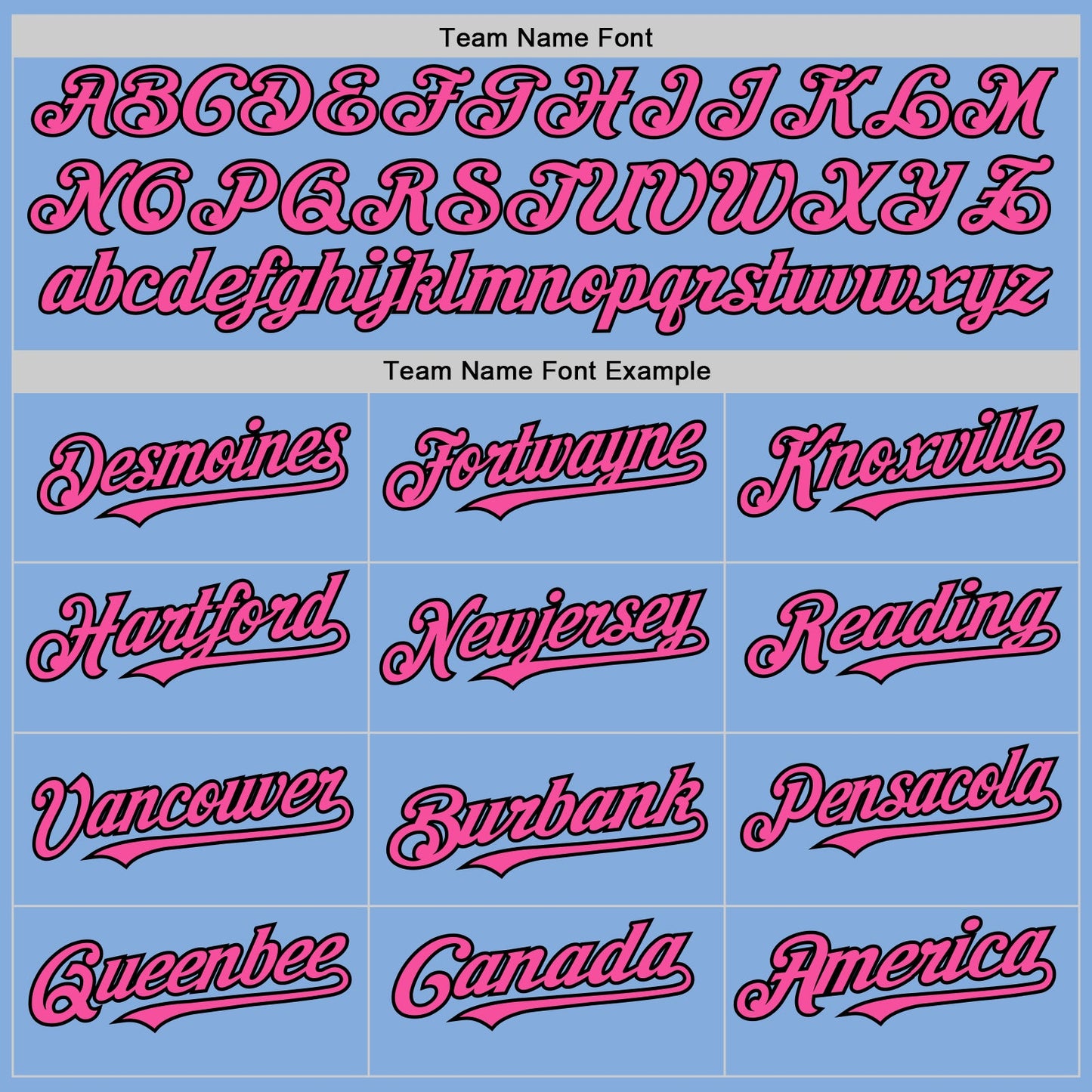 Custom Light Blue Pink-Black Authentic Sleeveless Baseball Jersey view 3